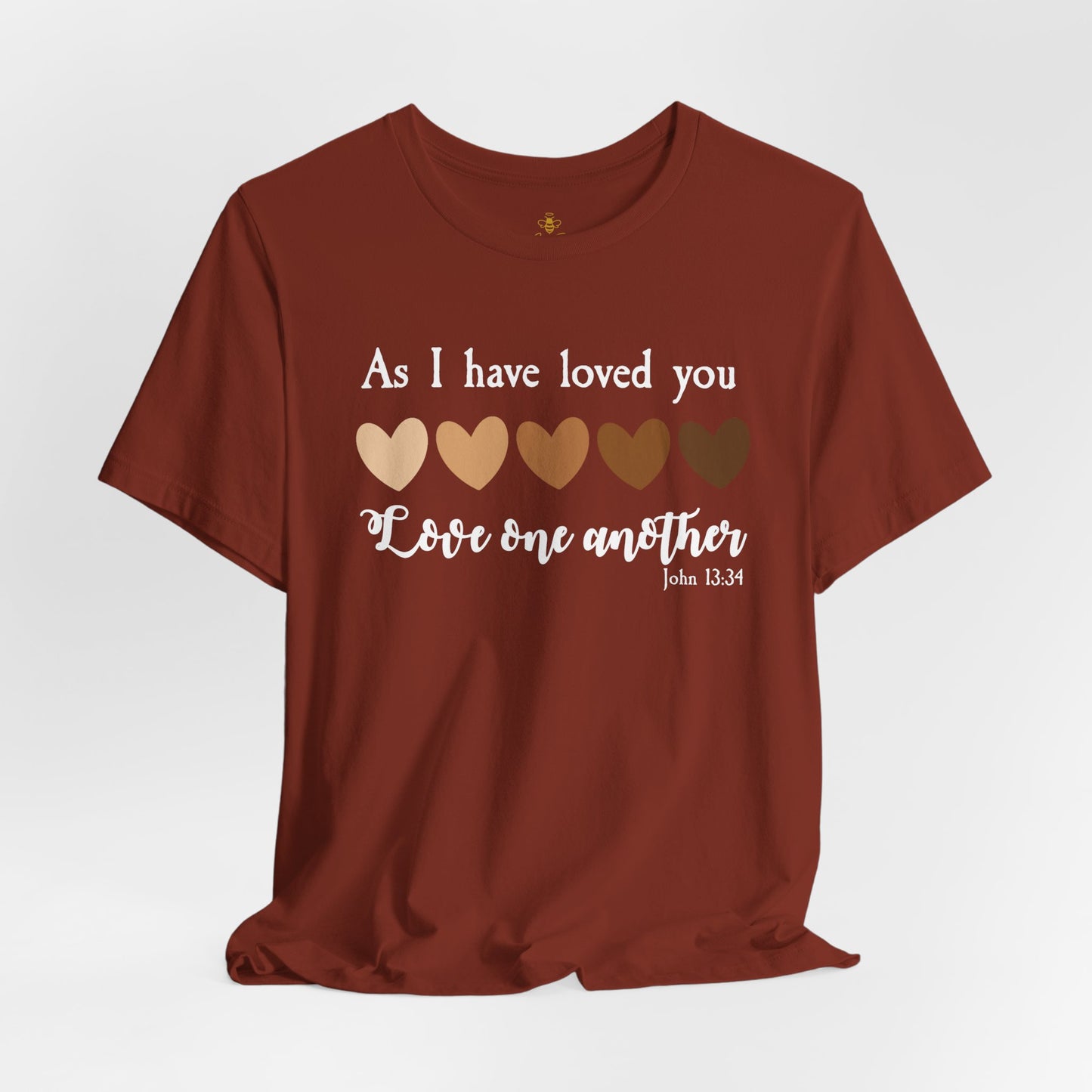 Love One Another – John 13:34 | Jersey Tee