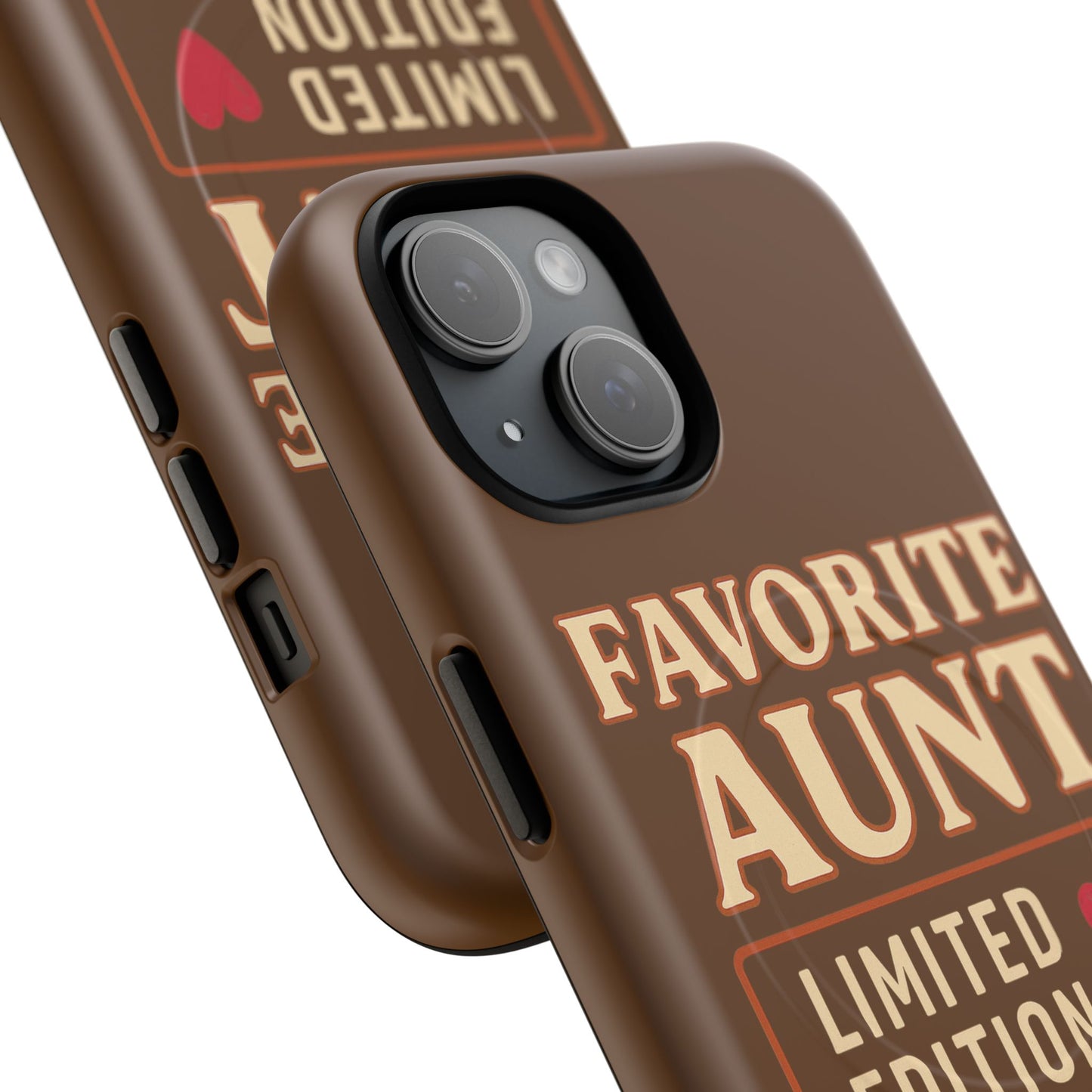 "Aunt Life Red Heart Edition" | Tough Phone Case