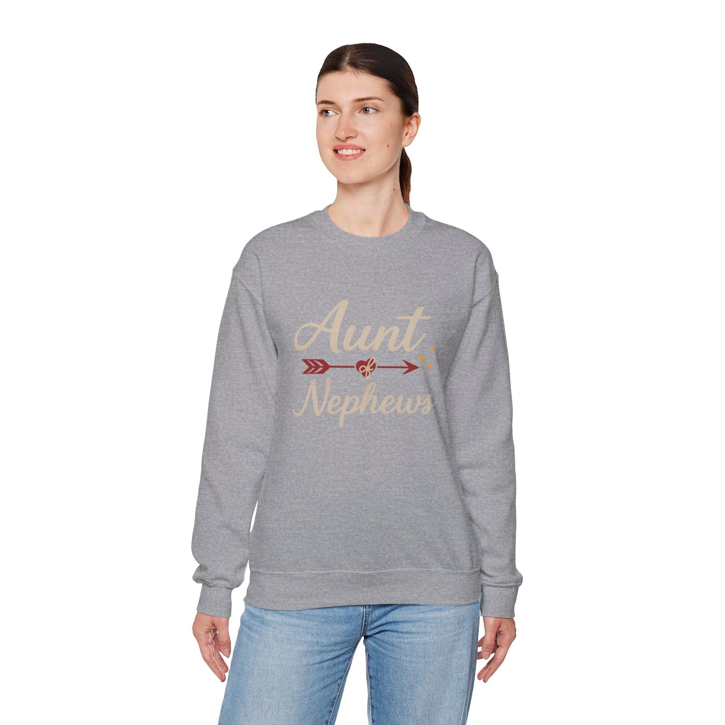 Aunt of Nephews Script Sweater