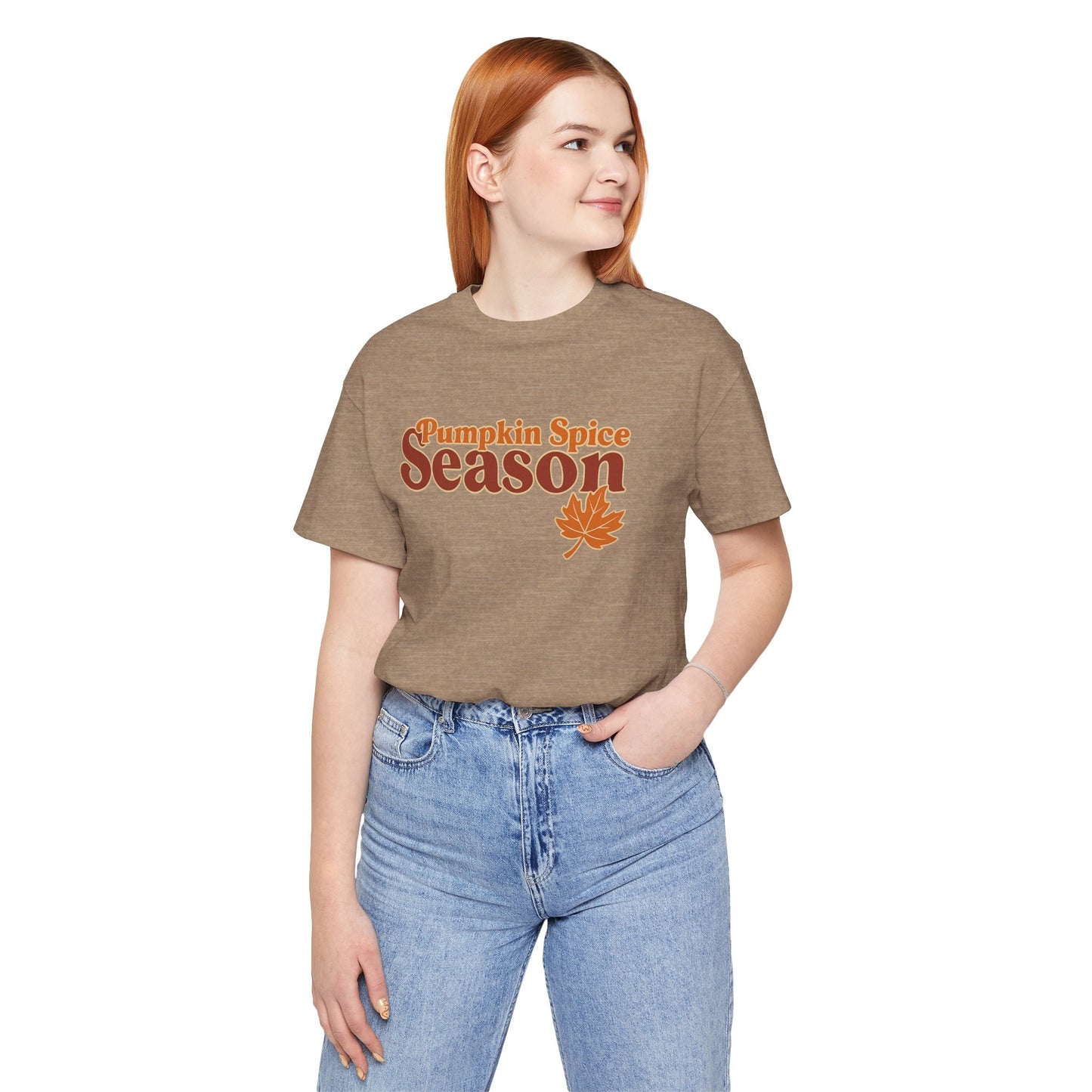 Pumpkin Spice Season – Cozy Fall Vibes | Jersey Tee