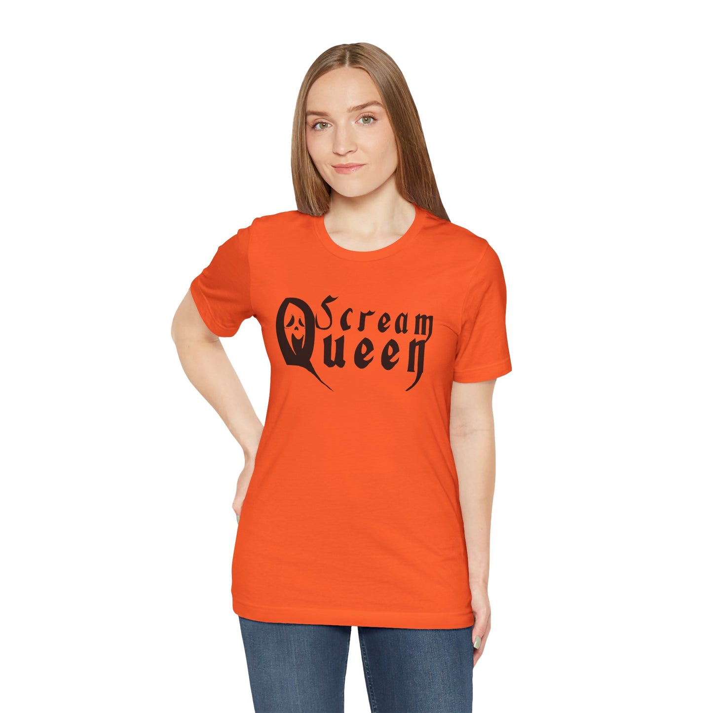 “Scream Queen – Gothic Horror Vibes” | Jersey Tee
