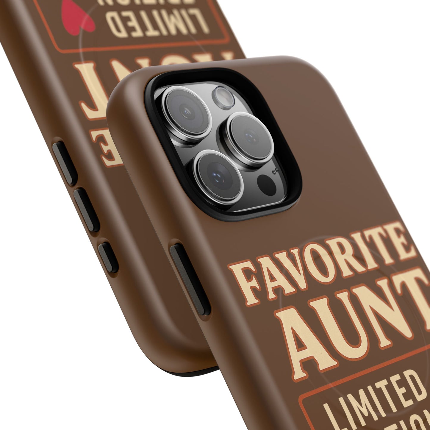"Aunt Life Red Heart Edition" | Tough Phone Case