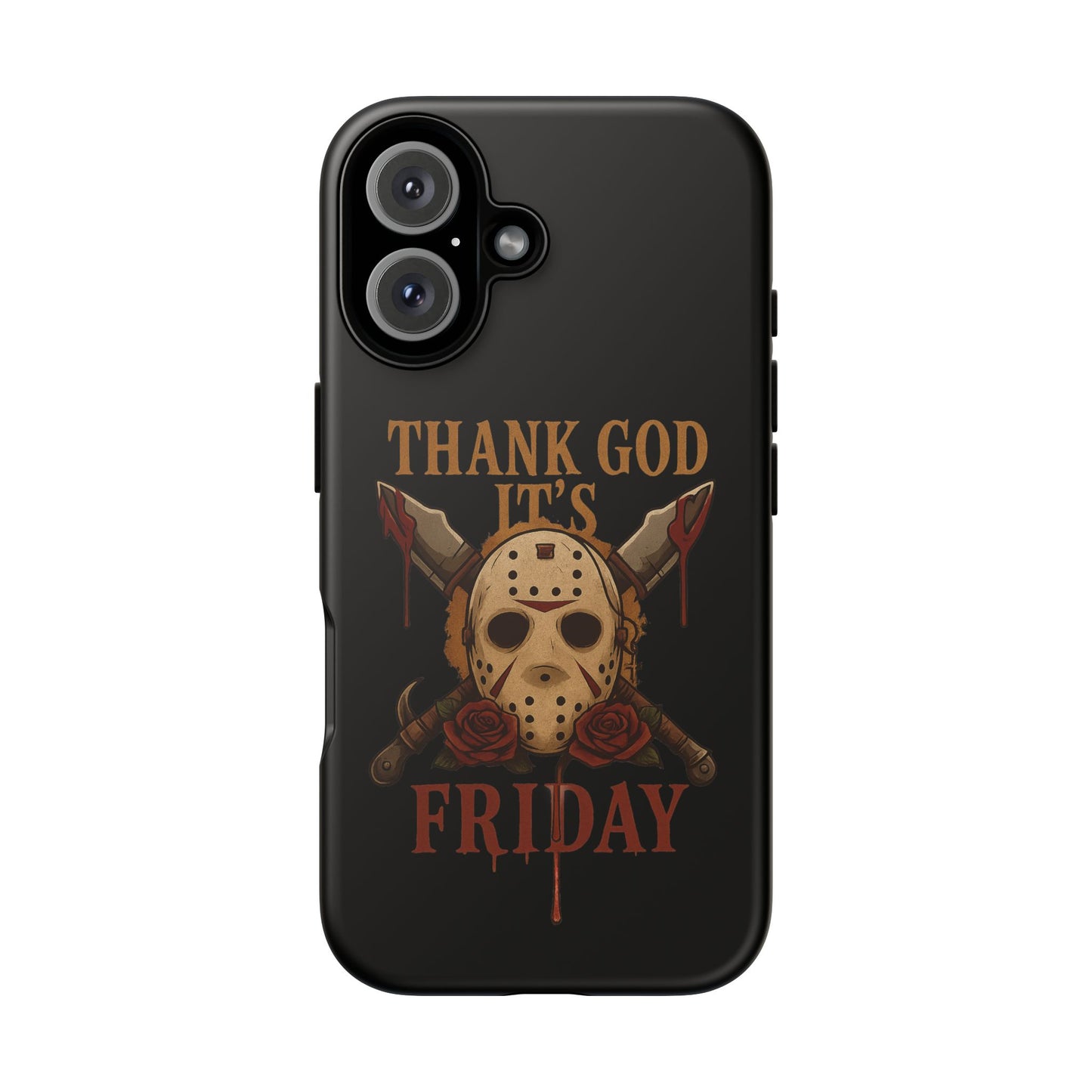 "Thank God It’s Friday – Horror Rose Edition" | Tough Phone Cases