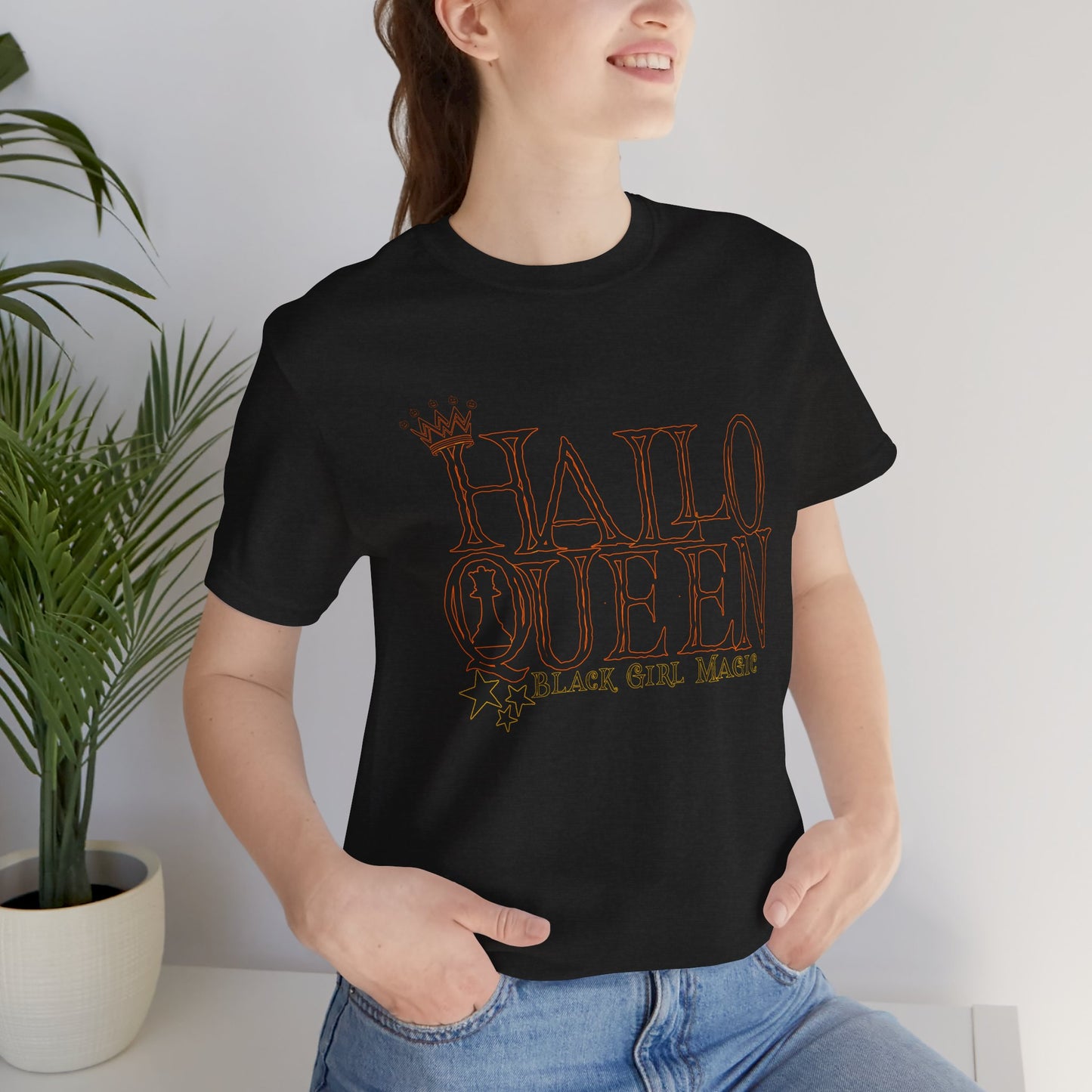 HalloQueen – Black Girl Magic | Jersey Tee
