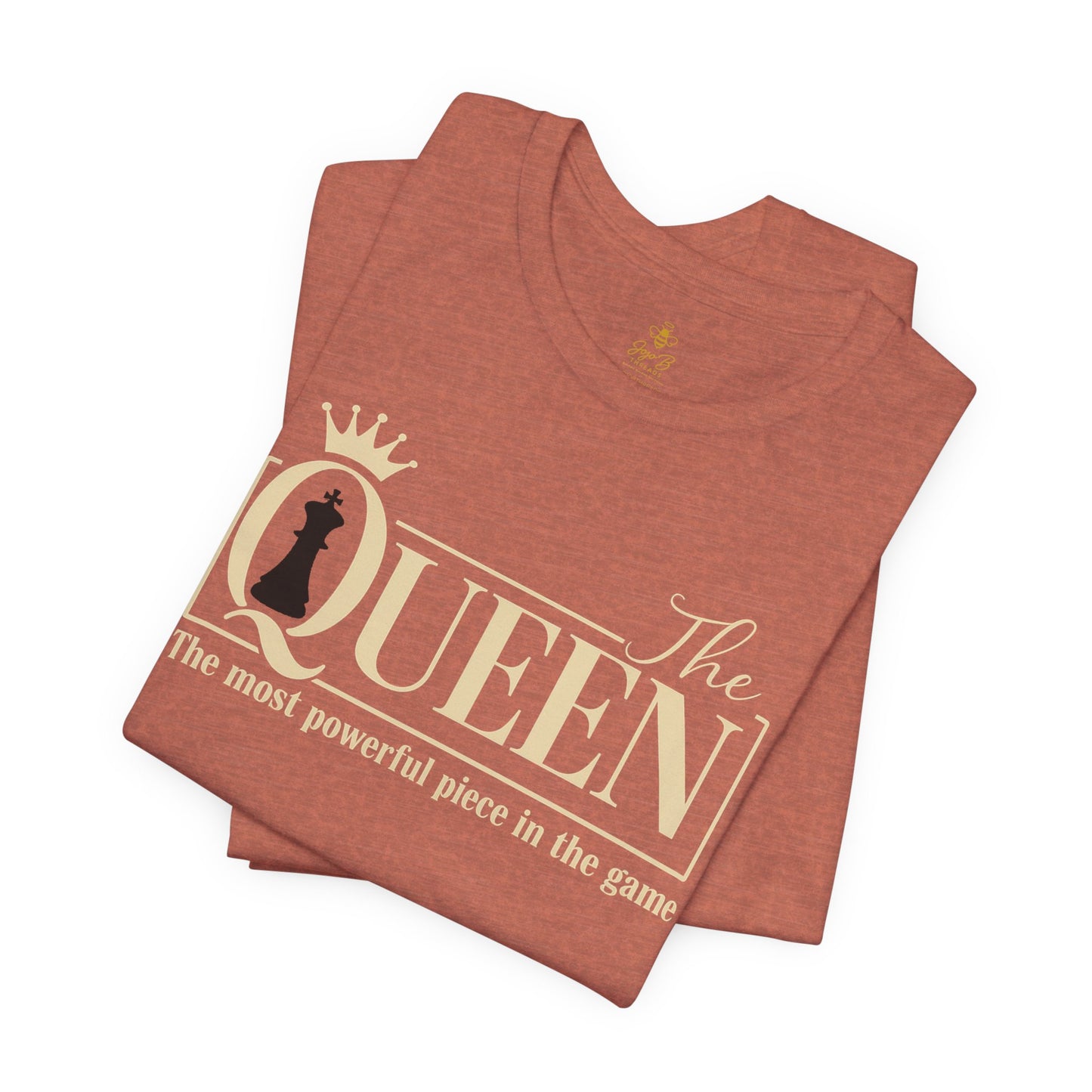 "The Queen Tee – Most Powerful Piece in the Game" | Jersey Tee