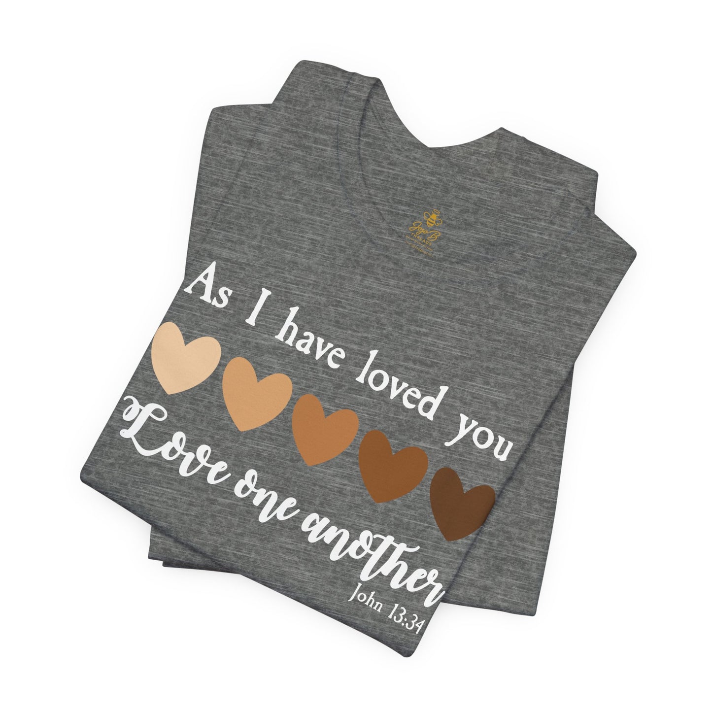 Love One Another – John 13:34 | Jersey Tee