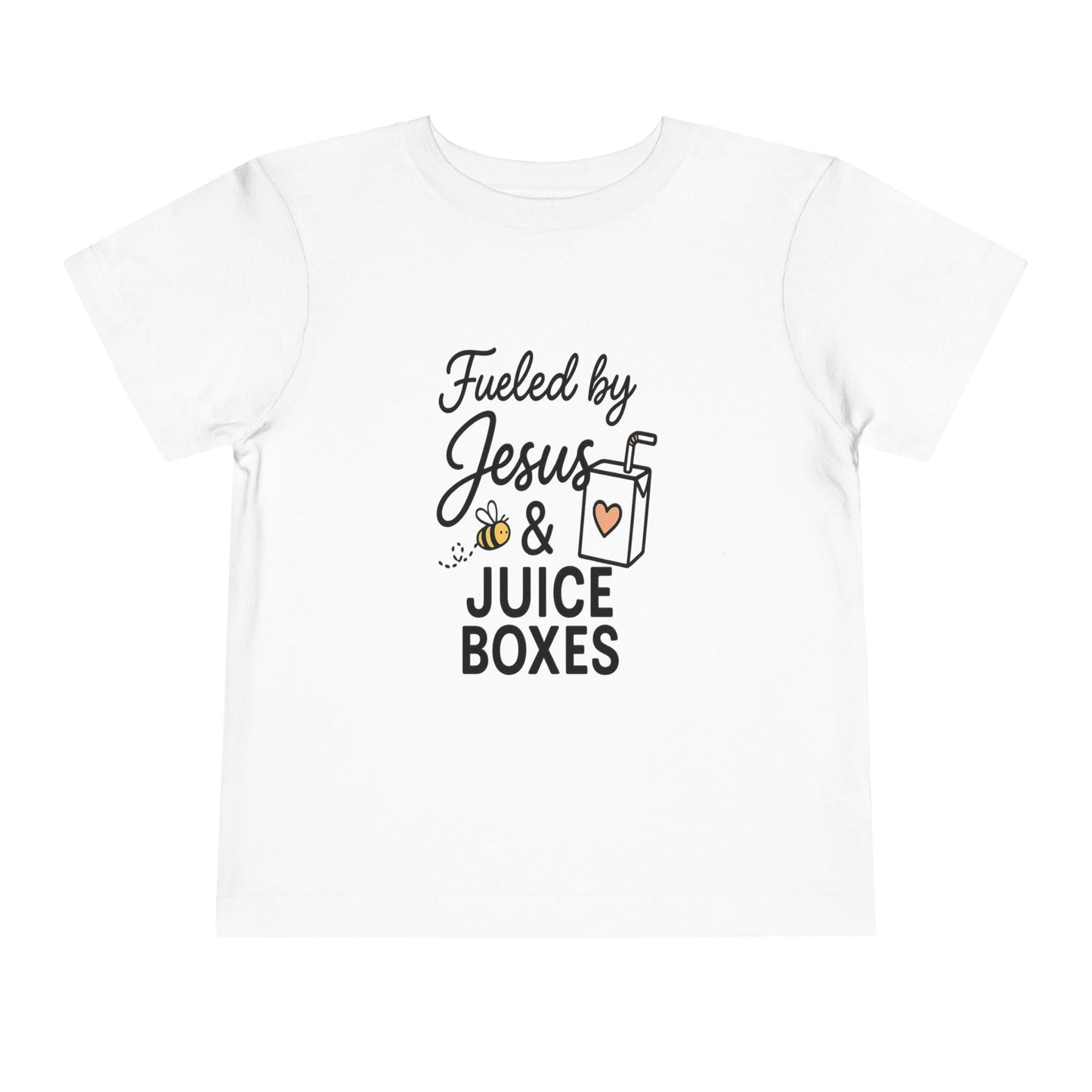 Fueled by Jesus & Juice Boxes | Toddler Tee