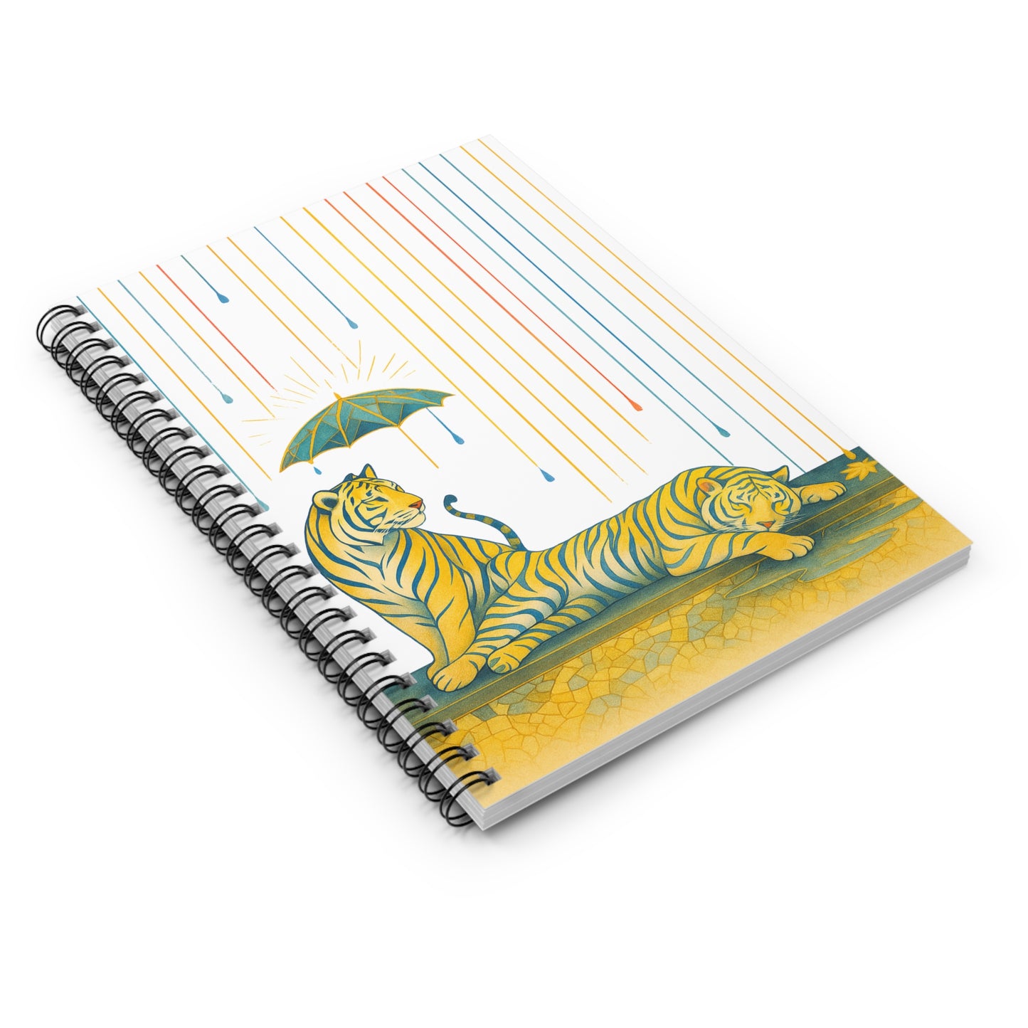 "Color in the Storm" | Spiral Notebook