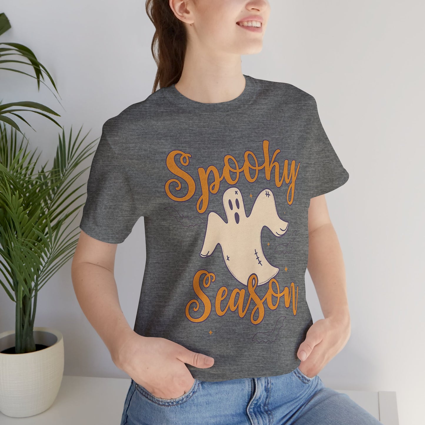 Spooky Season Ghost | Jersey Tee