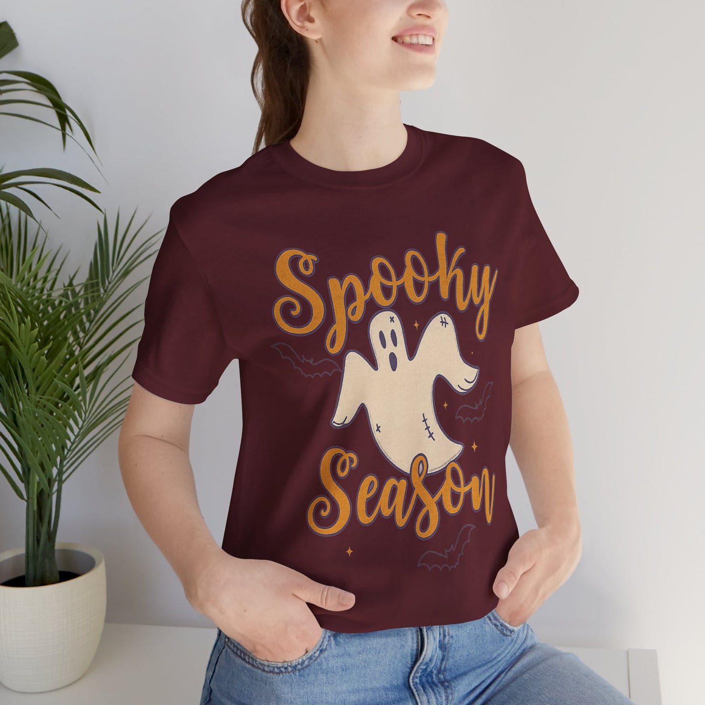 Spooky Season Ghost | Jersey Tee