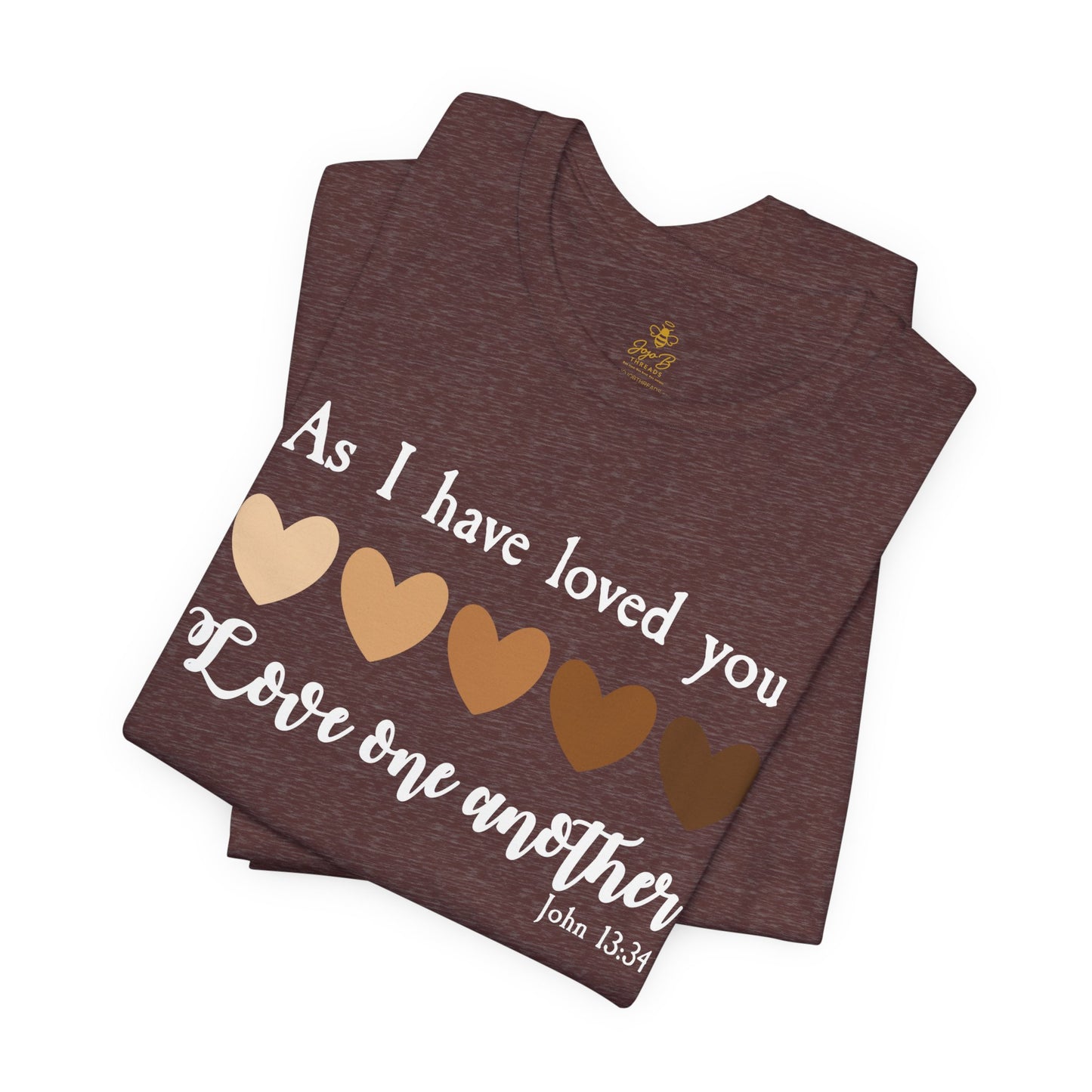 Love One Another – John 13:34 | Jersey Tee