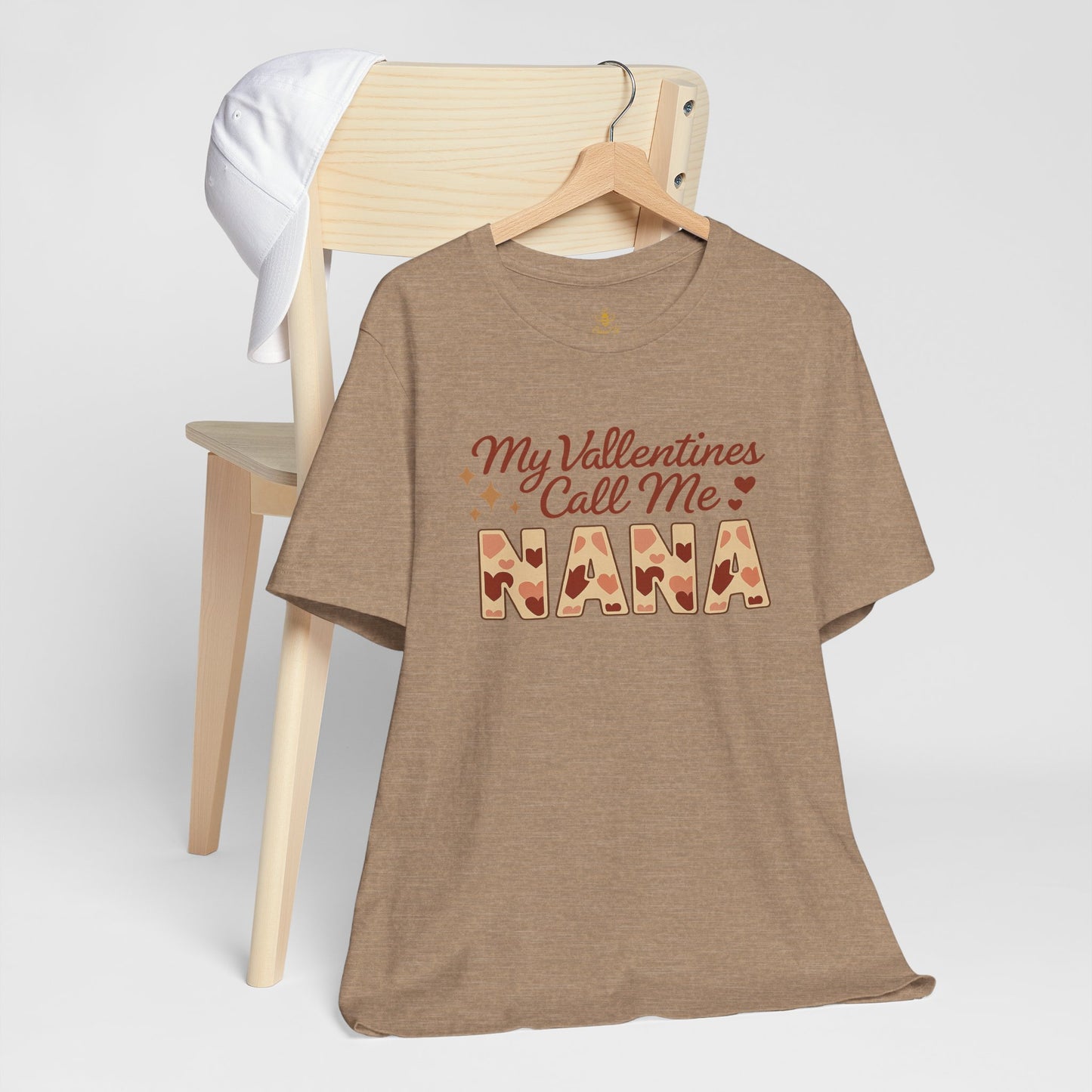 "My Valentines Call Me Nana" | Jersey Tee