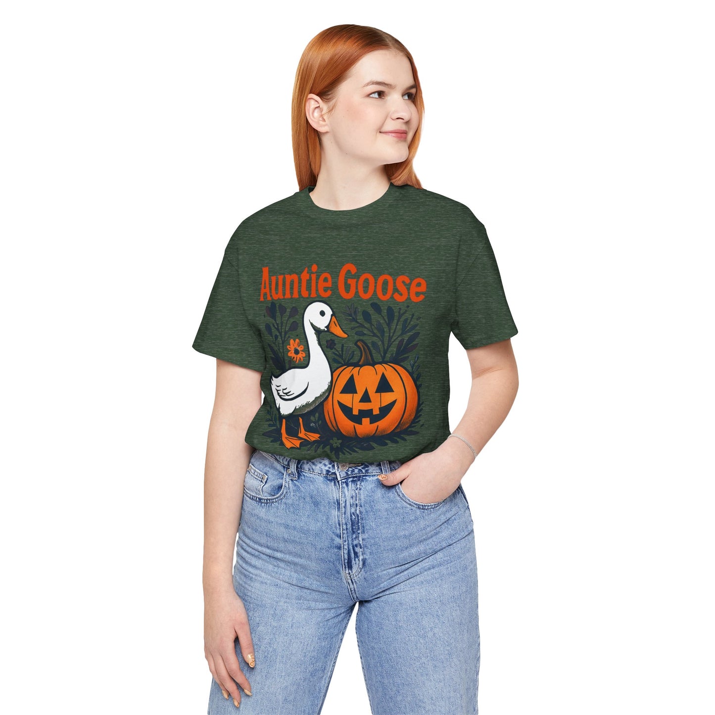 Auntie Goose Halloween | Jersey Tee