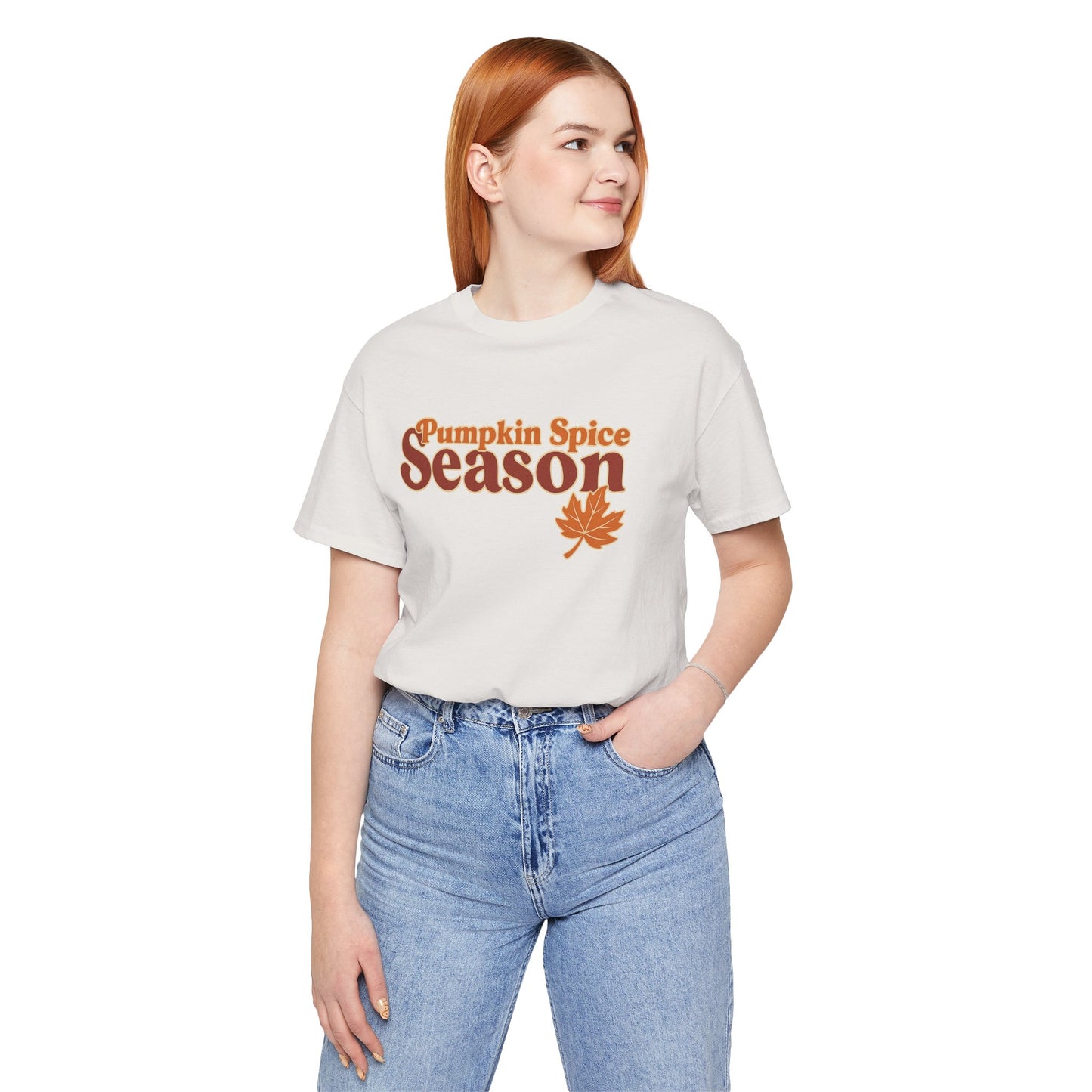 Pumpkin Spice Season – Cozy Fall Vibes | Jersey Tee