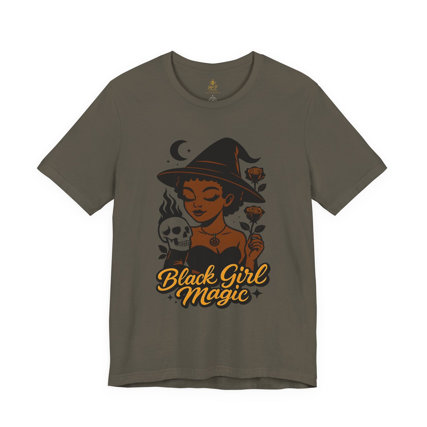 Black Girl Magic Witchy Halloween | Jersey Tee