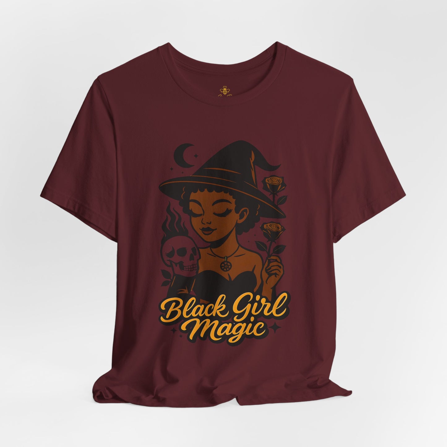 Black Girl Magic Witchy Halloween | Jersey Tee