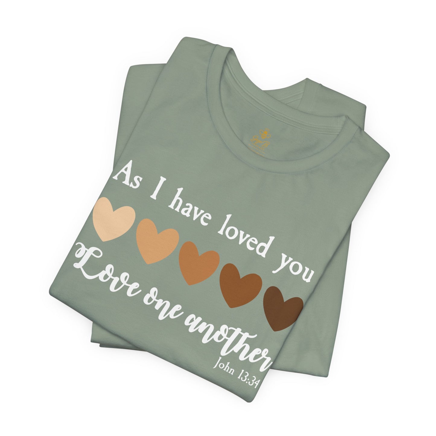 Love One Another – John 13:34 | Jersey Tee