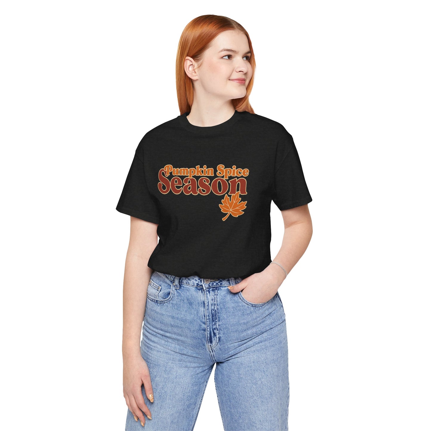 Pumpkin Spice Season – Cozy Fall Vibes | Jersey Tee