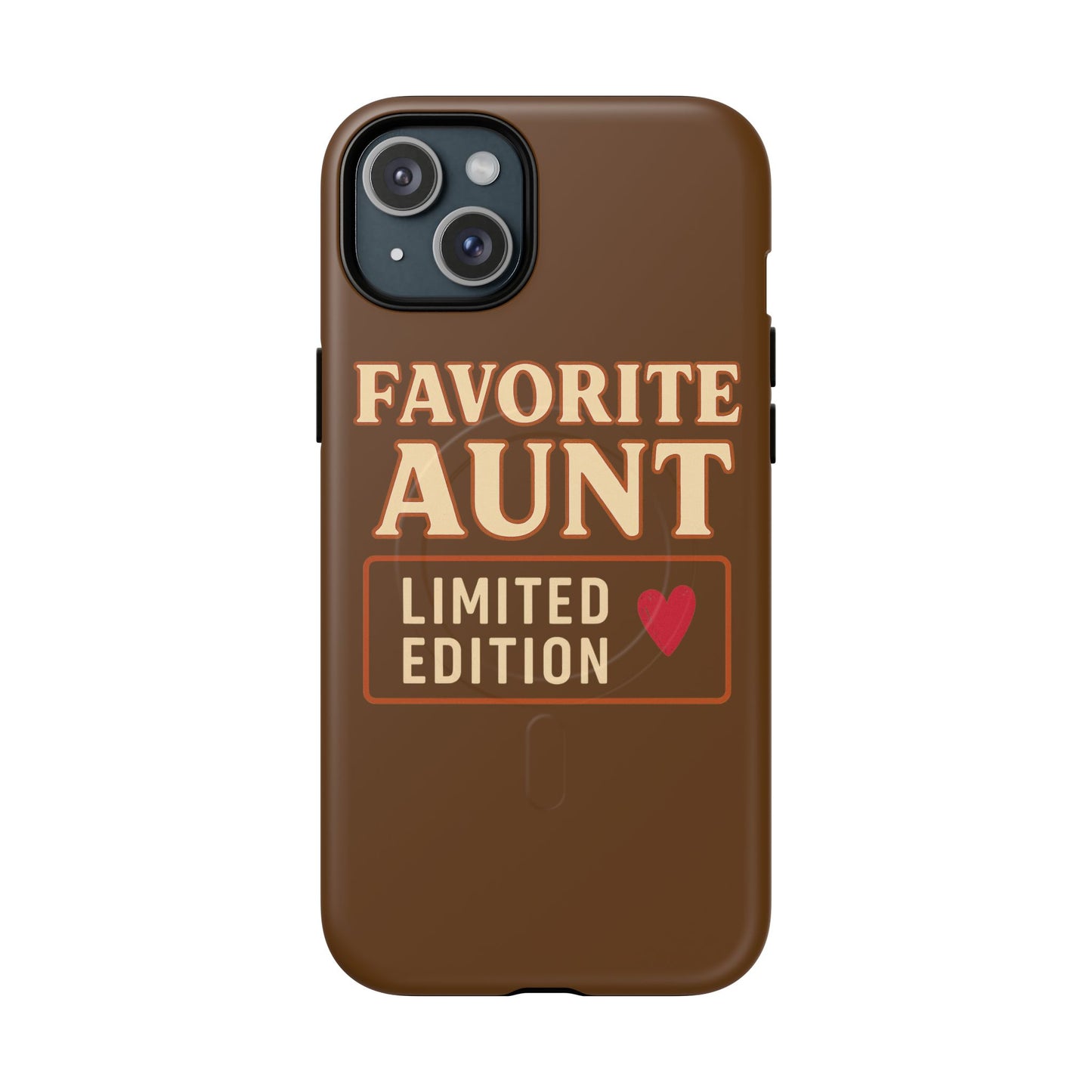 "Aunt Life Red Heart Edition" | Tough Phone Case