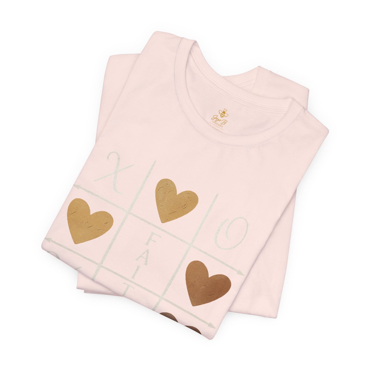 Love Wins – Tic Tac Toe Heart | Jersey Tee