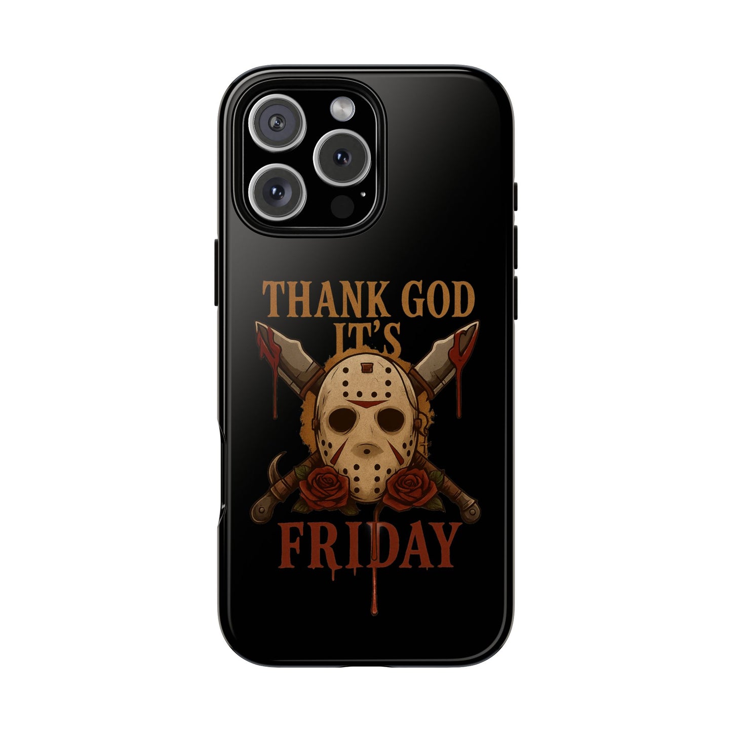 "Thank God It’s Friday – Horror Rose Edition" | Tough Phone Cases