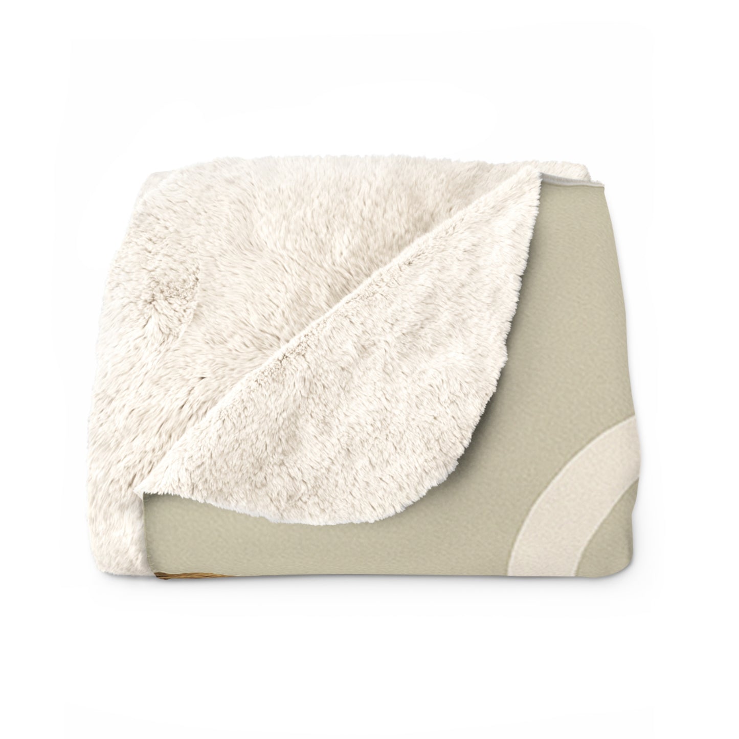 Jesus Is My Rock | Sherpa Fleece Blanket