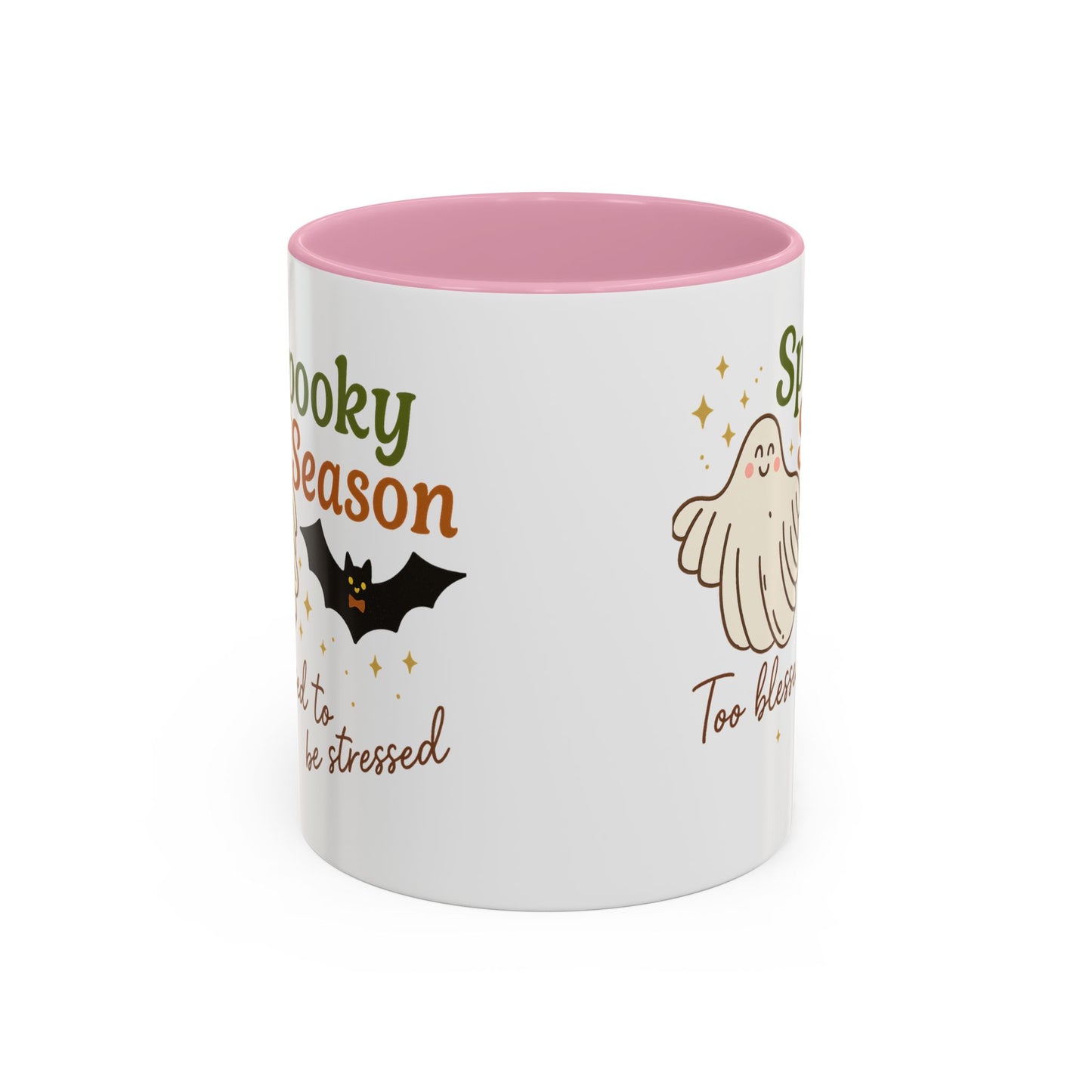 Spooky Season – Too Blessed to Be Stressed | 11oz Mug