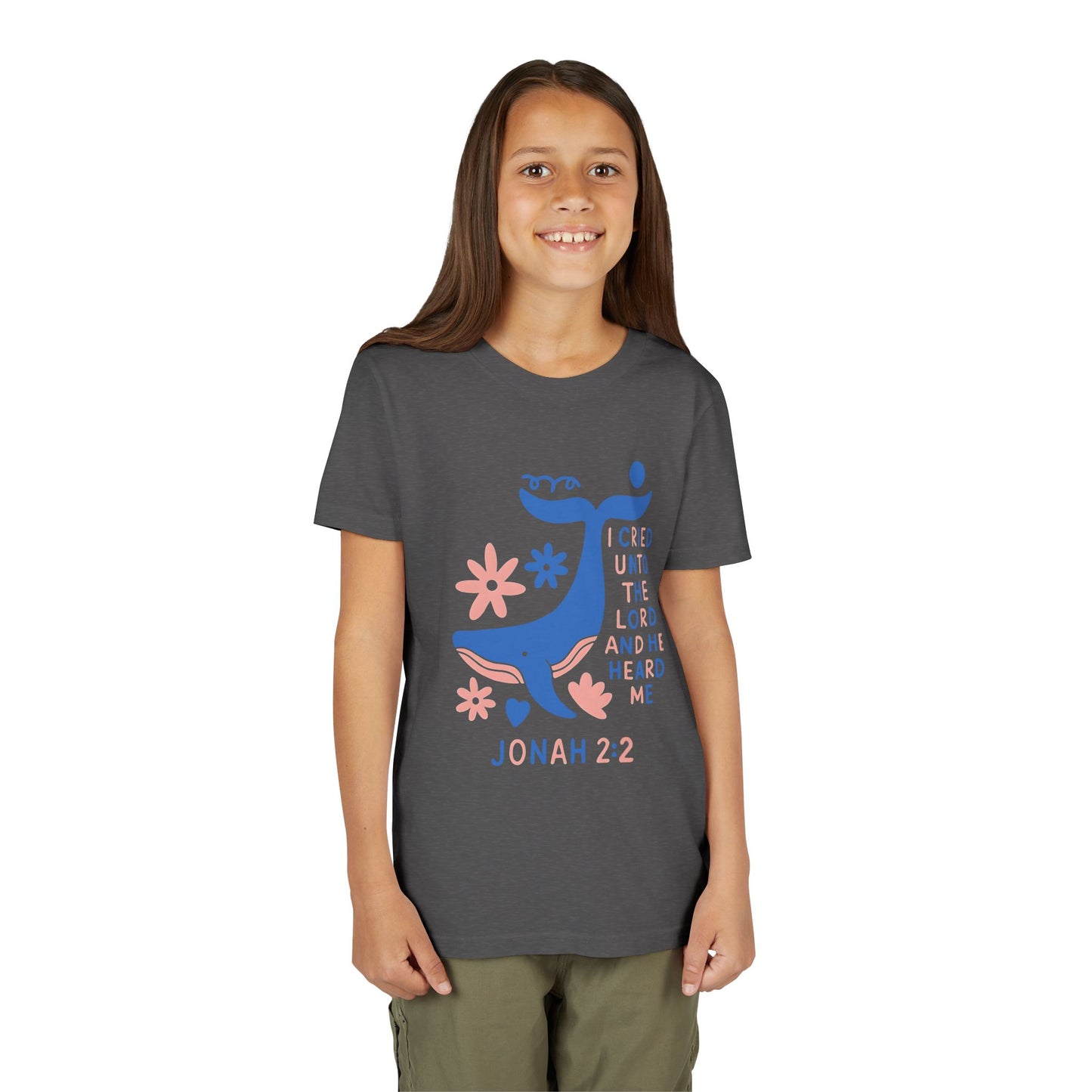 Faith & Fun Whale Scripture | Kids Tee