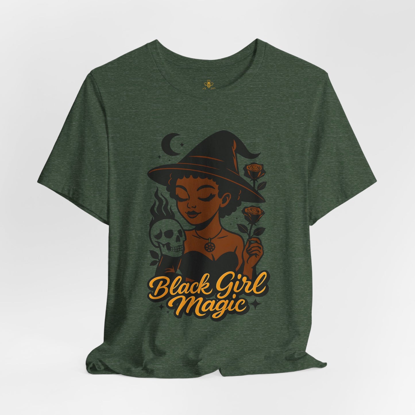 Black Girl Magic Witchy Halloween | Jersey Tee