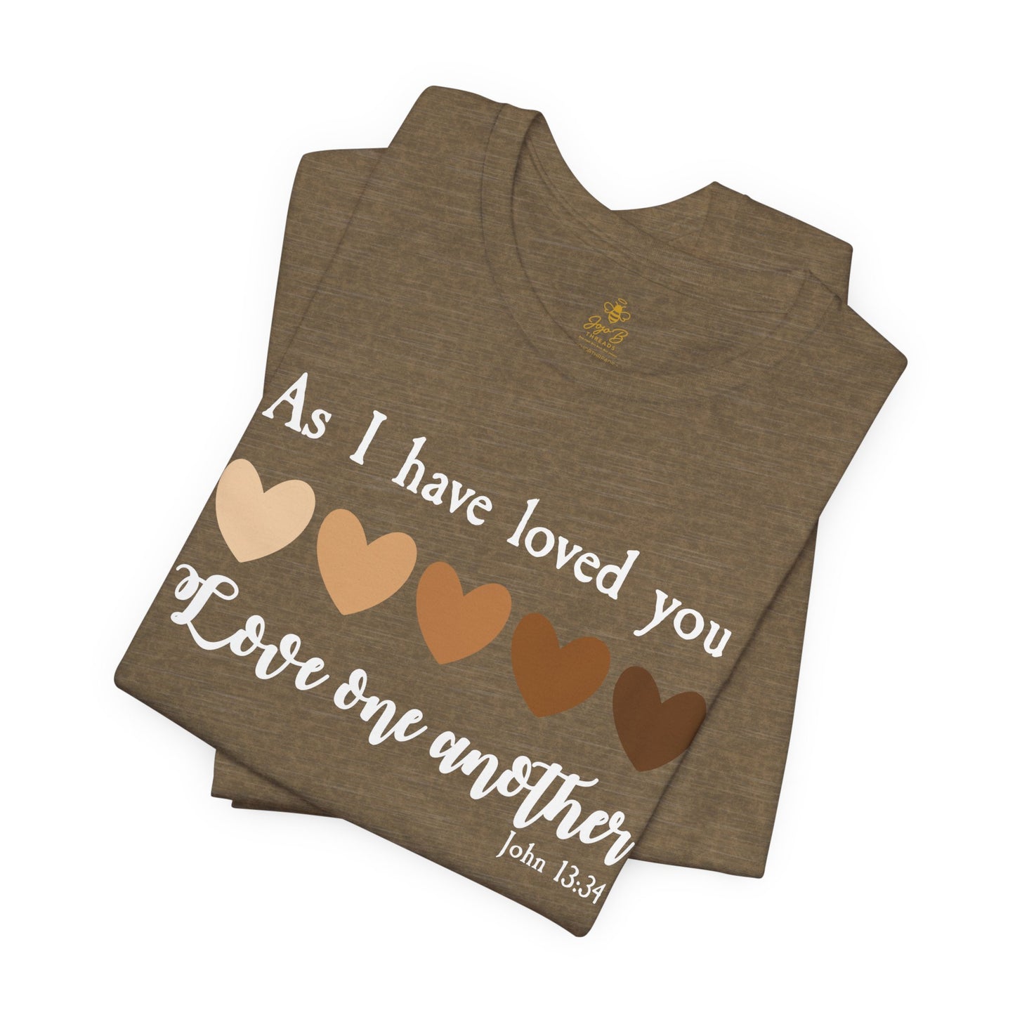 Love One Another – John 13:34 | Jersey Tee