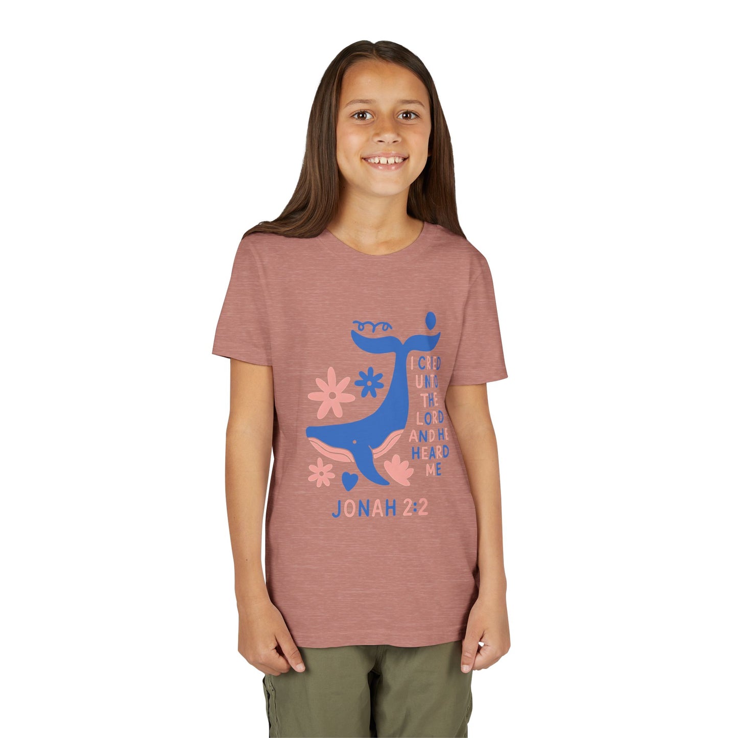 Faith & Fun Whale Scripture | Kids Tee