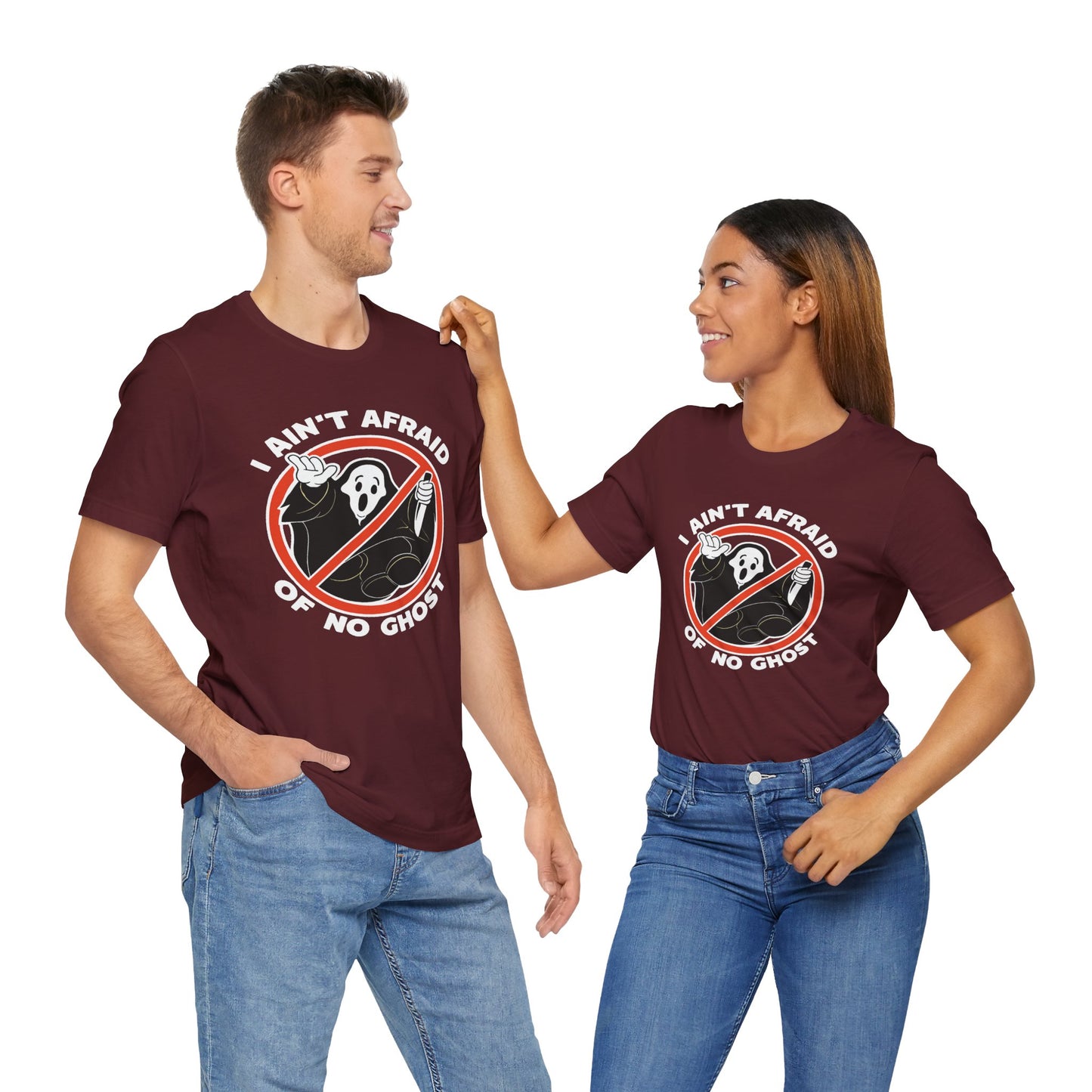 “I Ain’t Afraid of No Ghostface” Halloween | Jersey Tee