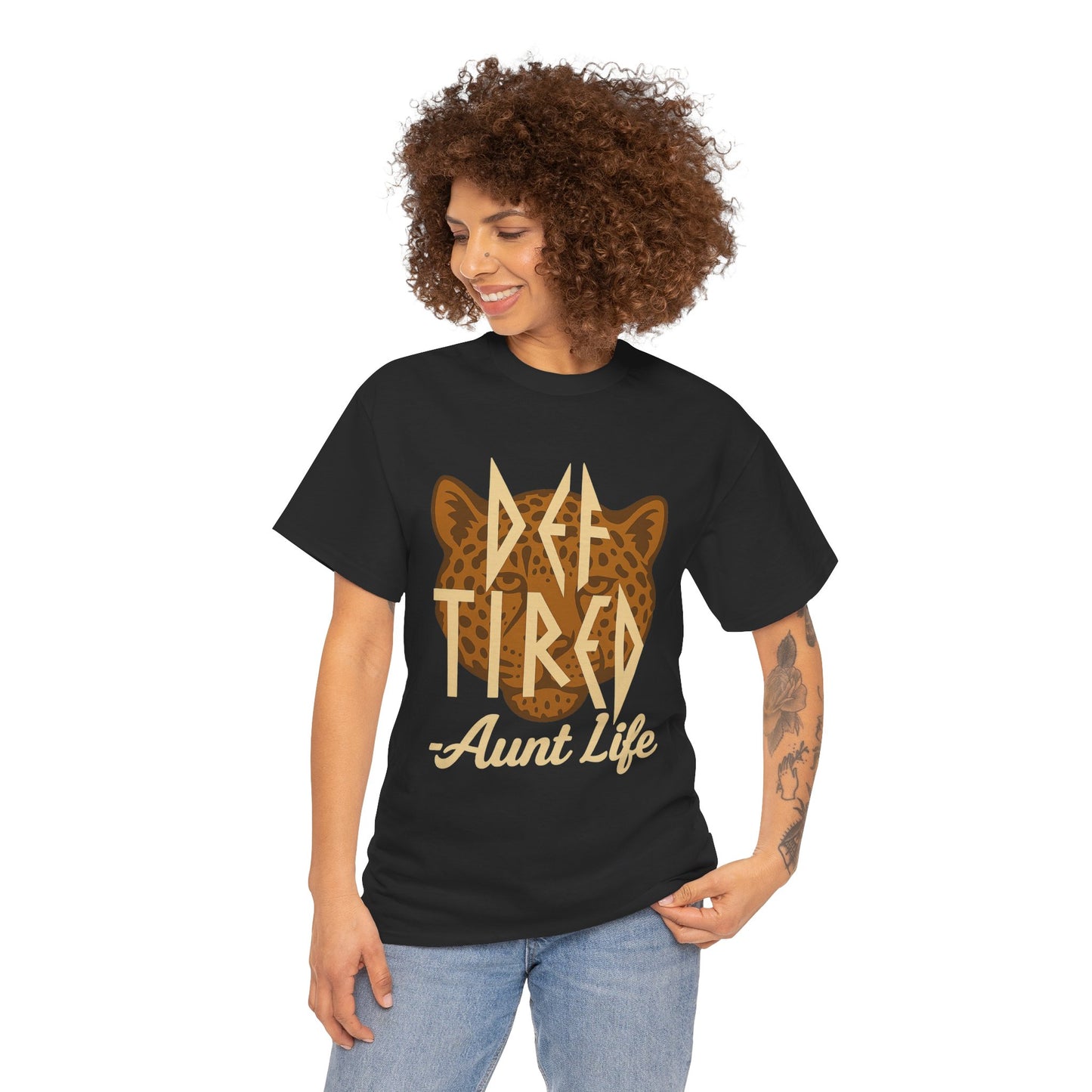 Def Tired Aunt Shirt | Jersey Tee