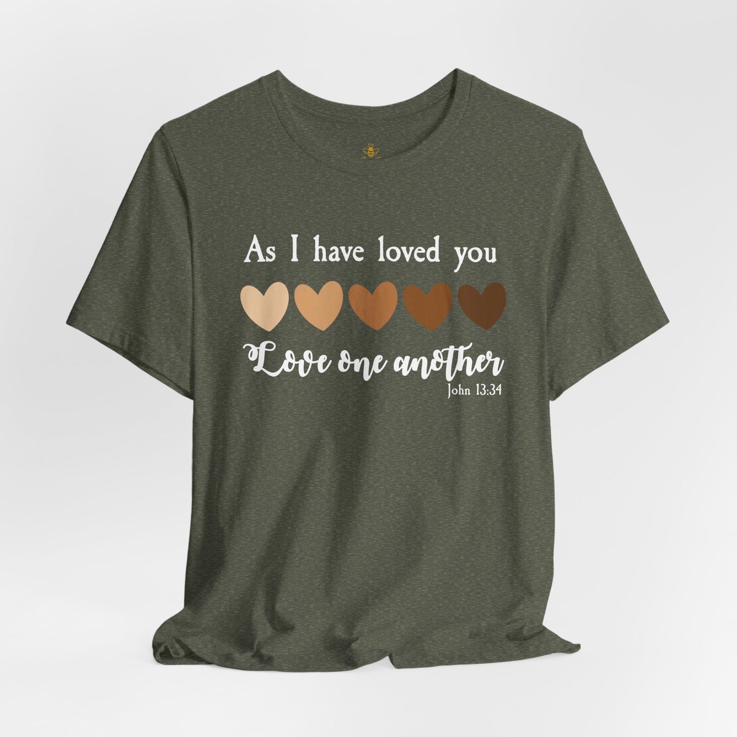 Love One Another – John 13:34 | Jersey Tee