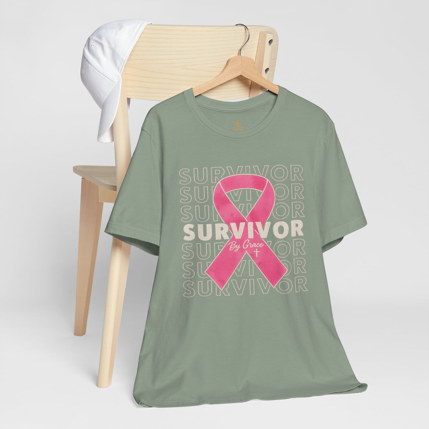 "Pink Ribbon Survivor – Bold Strength" | Jersey Tee