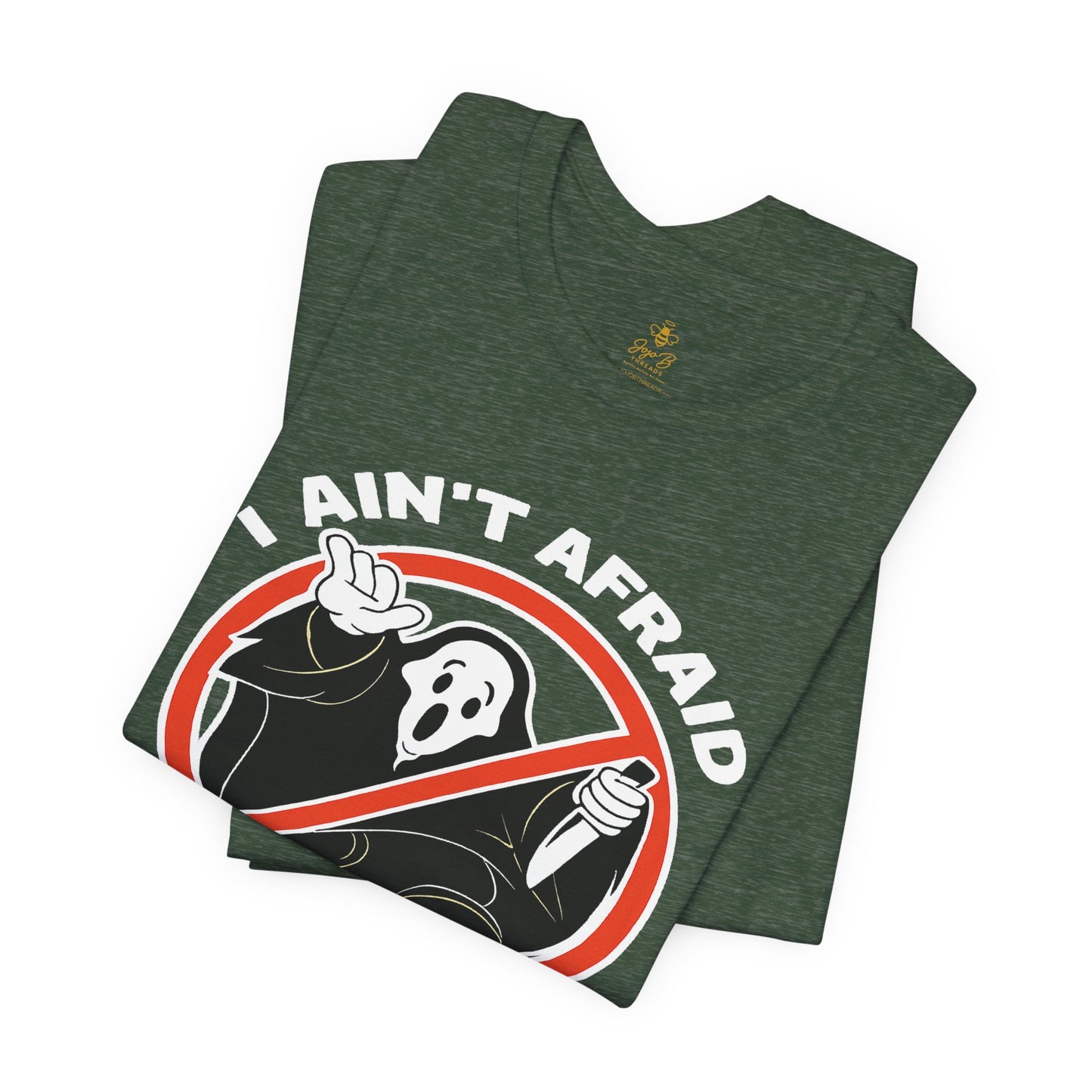 “I Ain’t Afraid of No Ghostface” Halloween | Jersey Tee