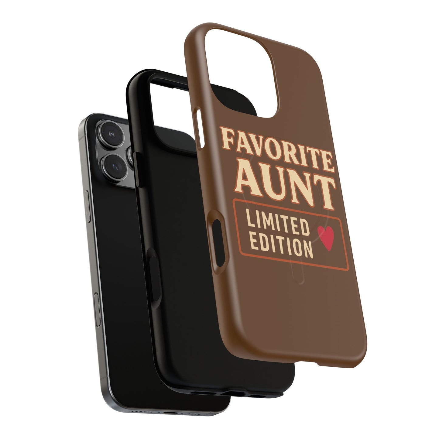 "Aunt Life Red Heart Edition" | Tough Phone Case