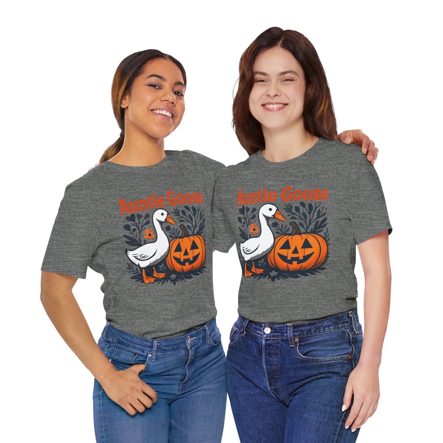 Auntie Goose Halloween | Jersey Tee