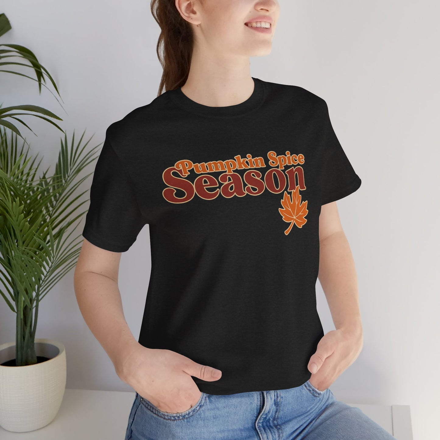 Pumpkin Spice Season – Cozy Fall Vibes | Jersey Tee