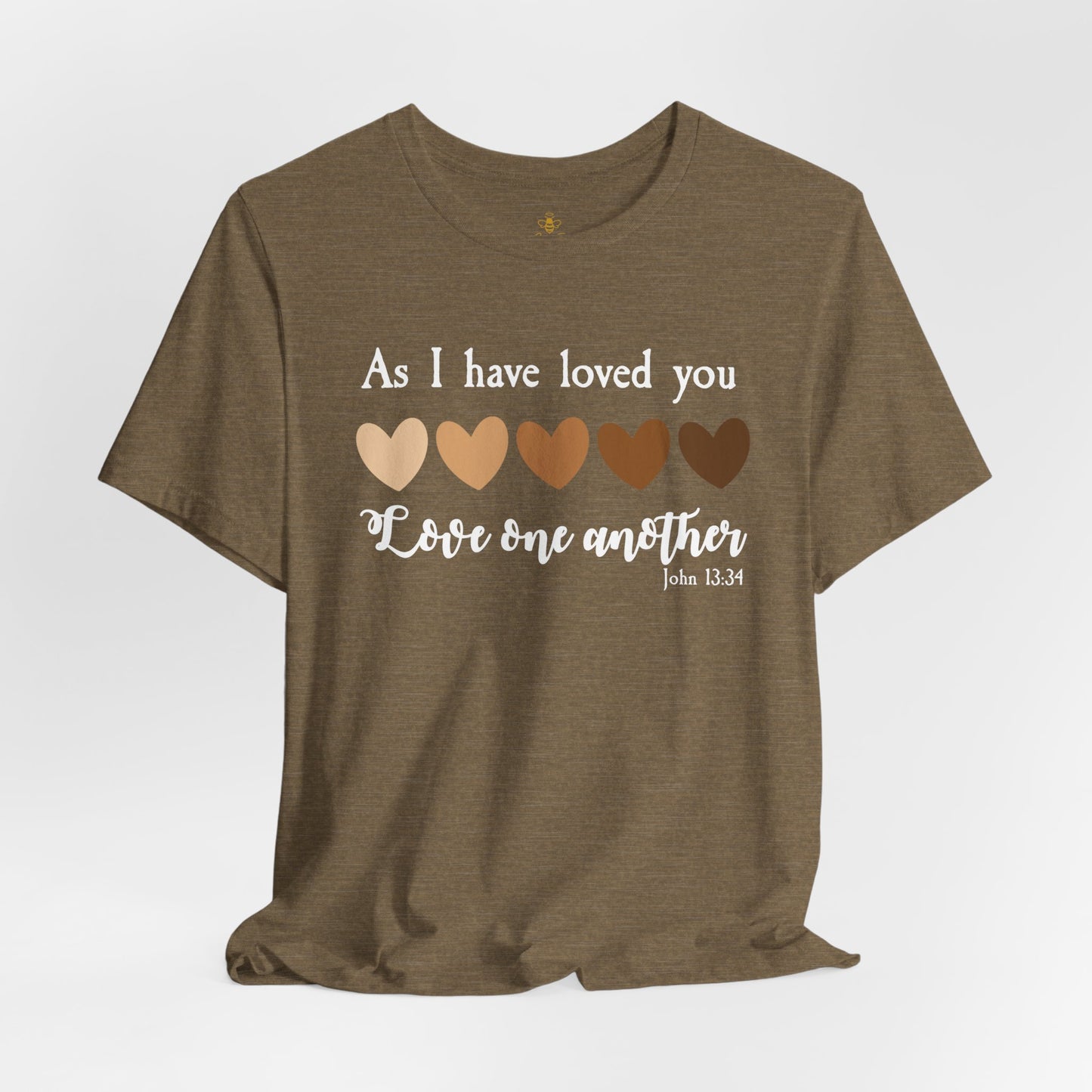 Love One Another – John 13:34 | Jersey Tee