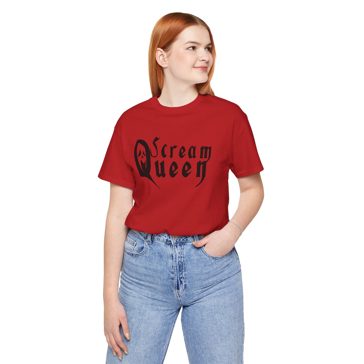 “Scream Queen – Gothic Horror Vibes” | Jersey Tee
