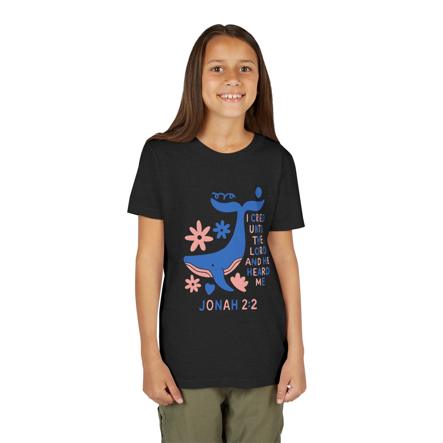 Faith & Fun Whale Scripture | Kids Tee