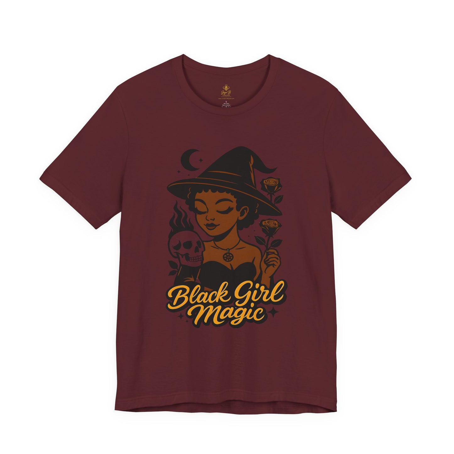 Black Girl Magic Witchy Halloween | Jersey Tee