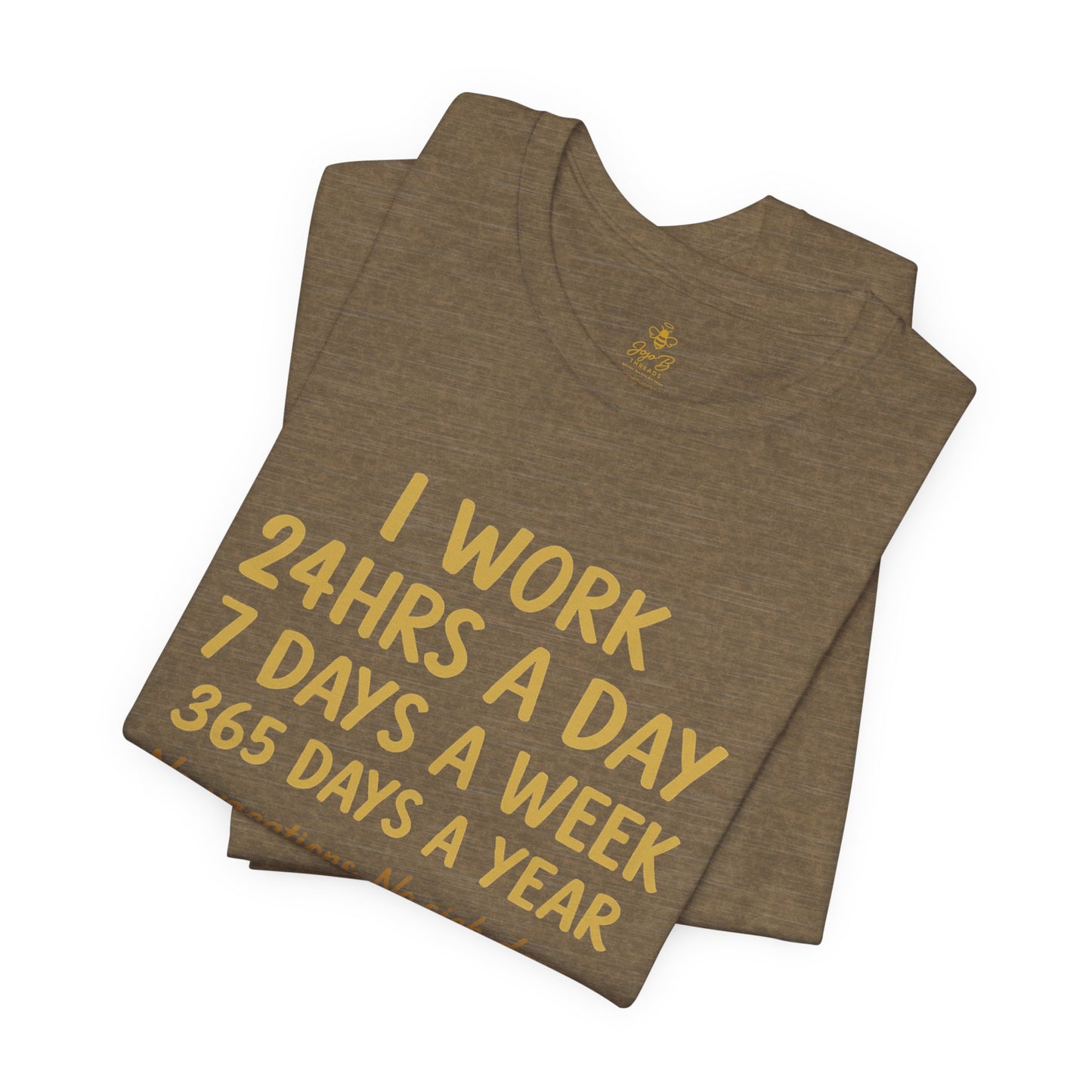 No Days Off Mom Life | Jersey Tee