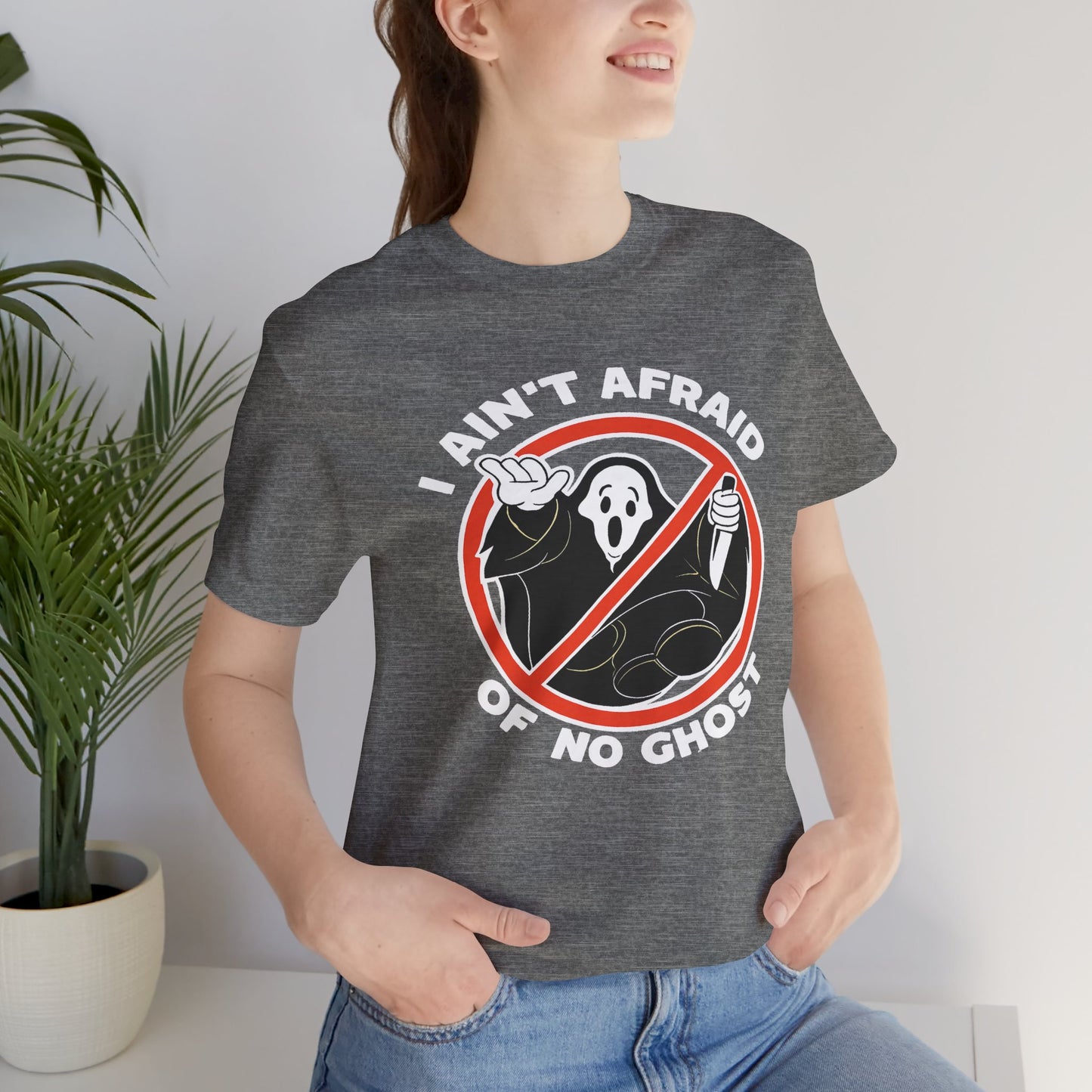 “I Ain’t Afraid of No Ghostface” Halloween | Jersey Tee