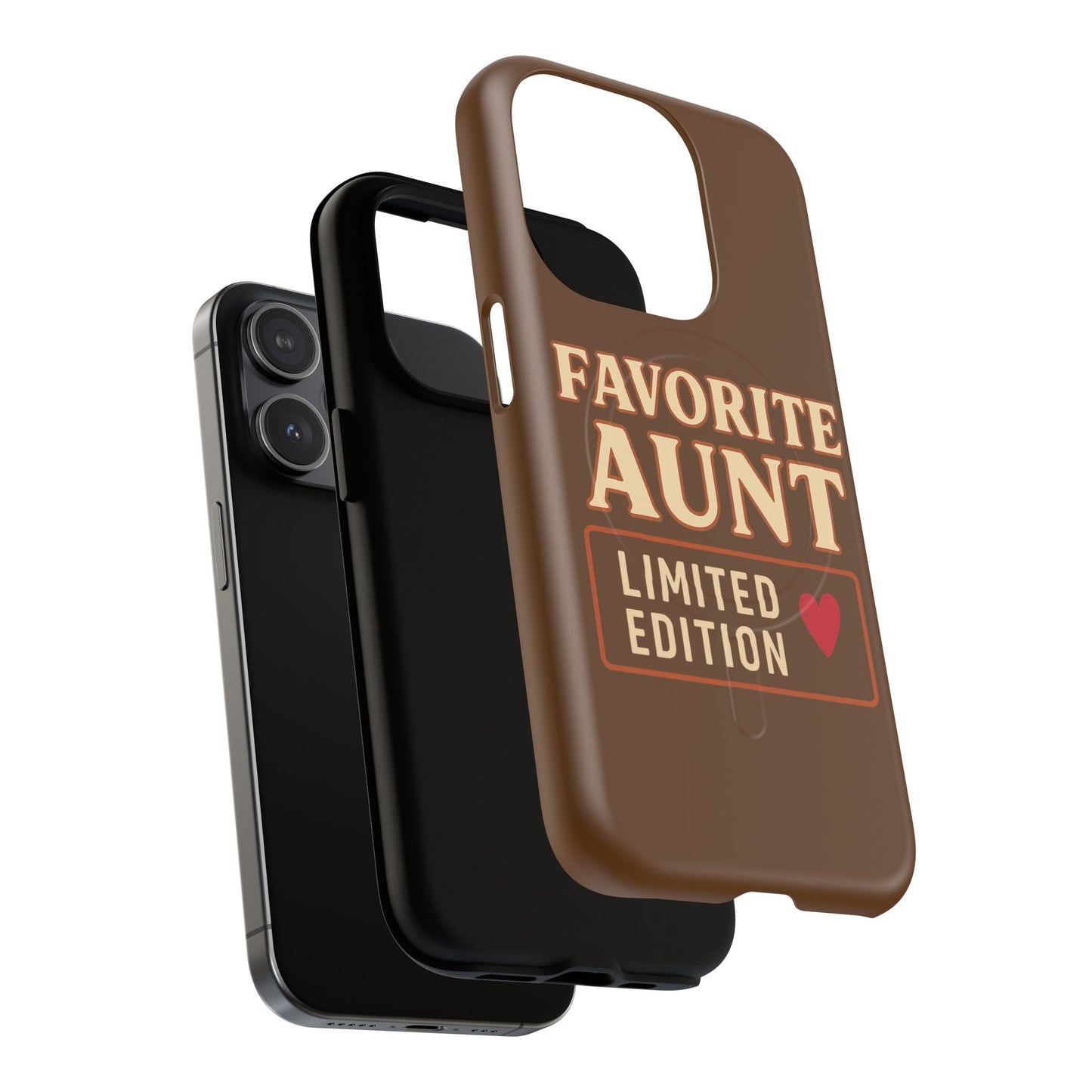 "Aunt Life Red Heart Edition" | Tough Phone Case