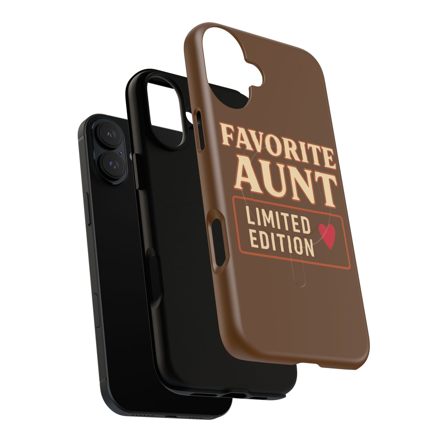 "Aunt Life Red Heart Edition" | Tough Phone Case
