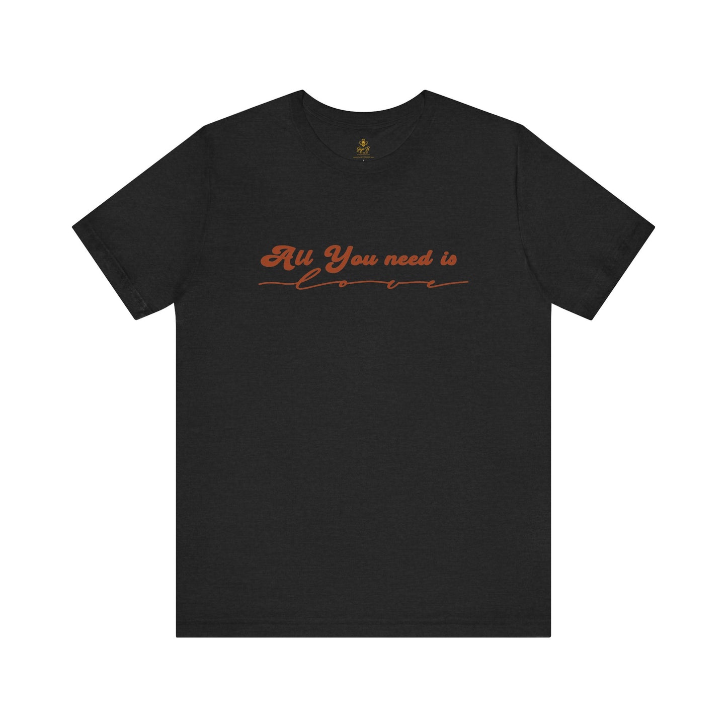 All You Need is Love – Handwritten Script | Jersey Tee