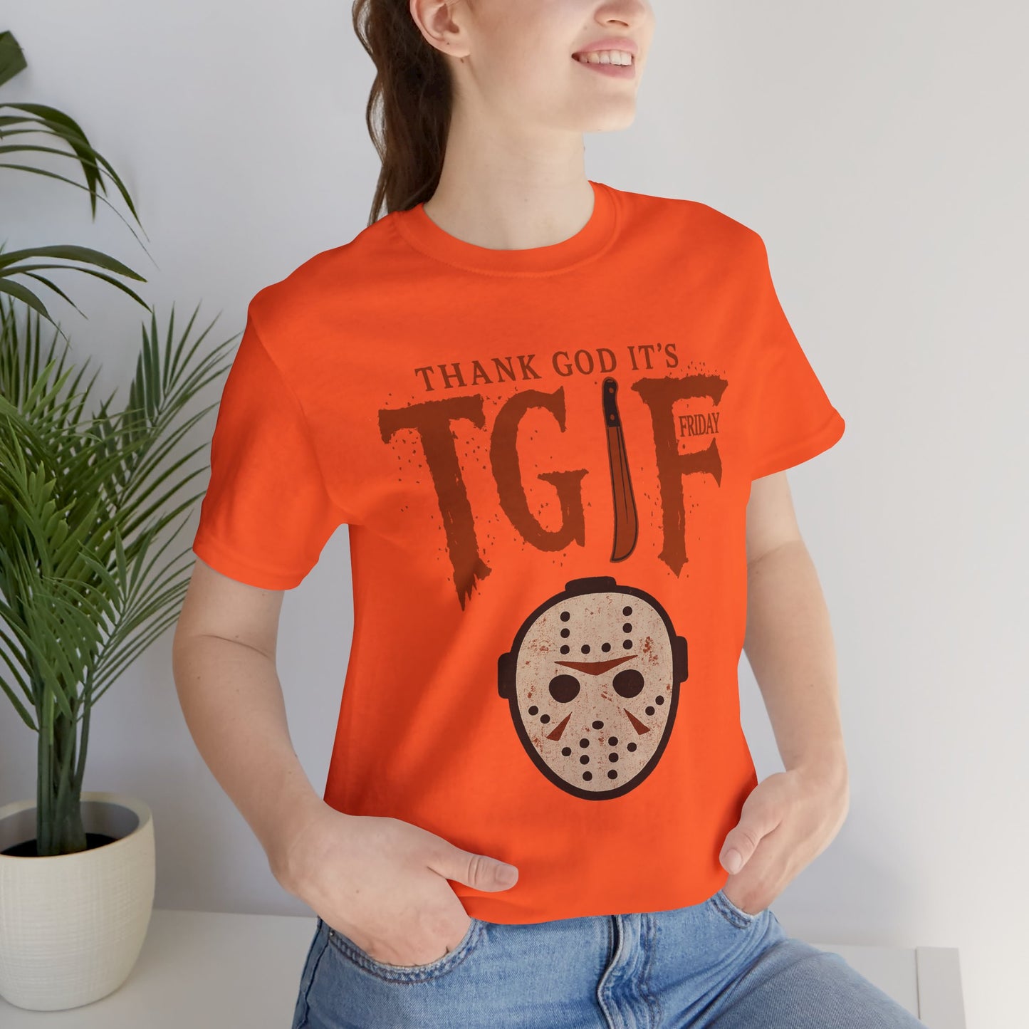 TGIF – Thank God It’s Fright-day | Jersey Tee