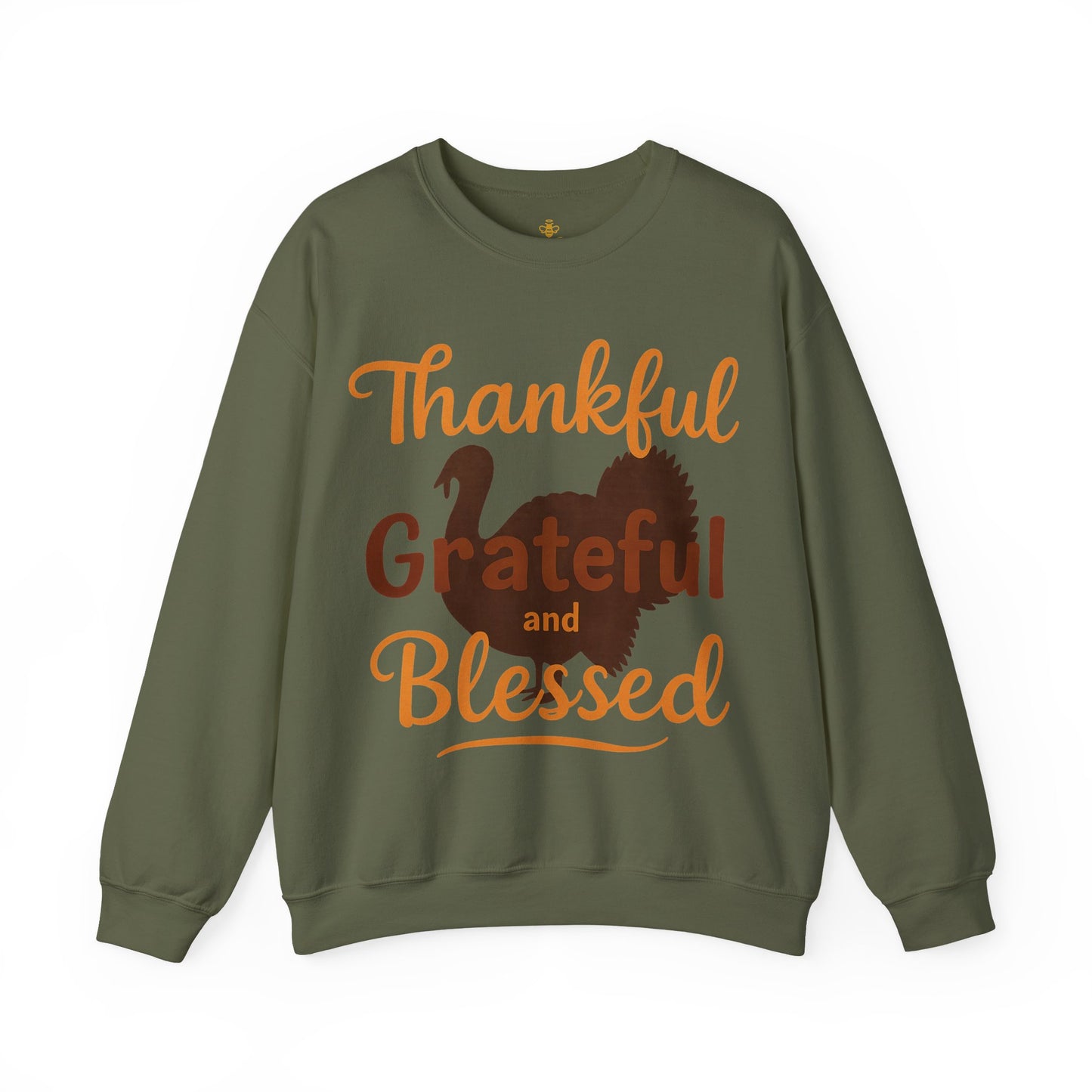 Thankful Grateful Blessed Turkey | Sweater